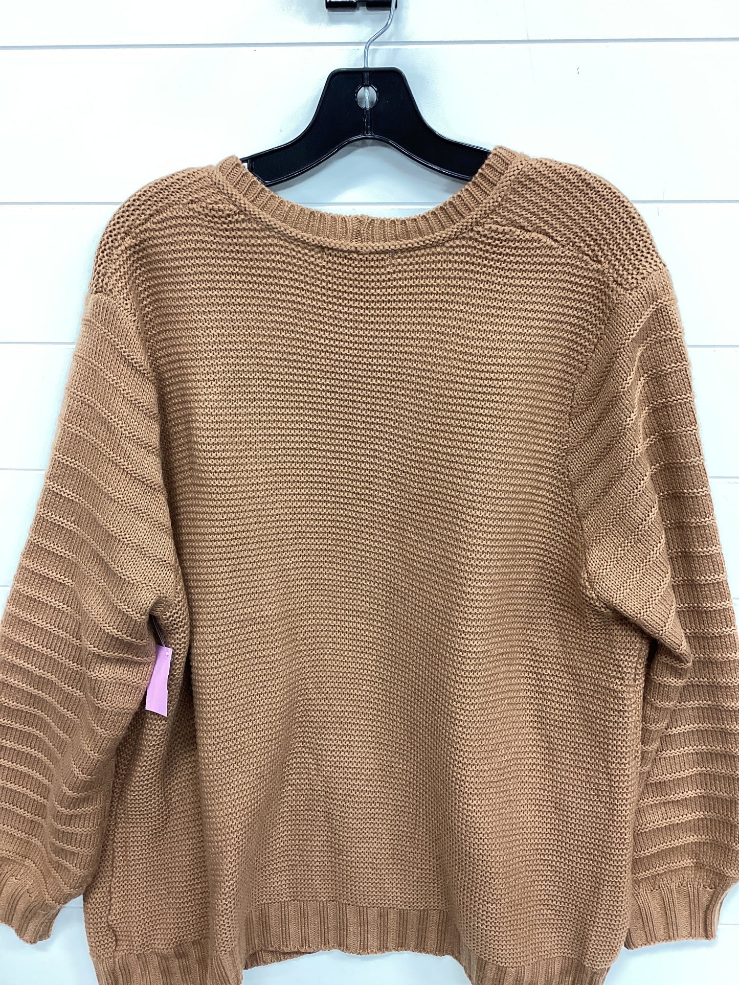 Sweater Cardigan By Staccato In Brown, Size:Xl