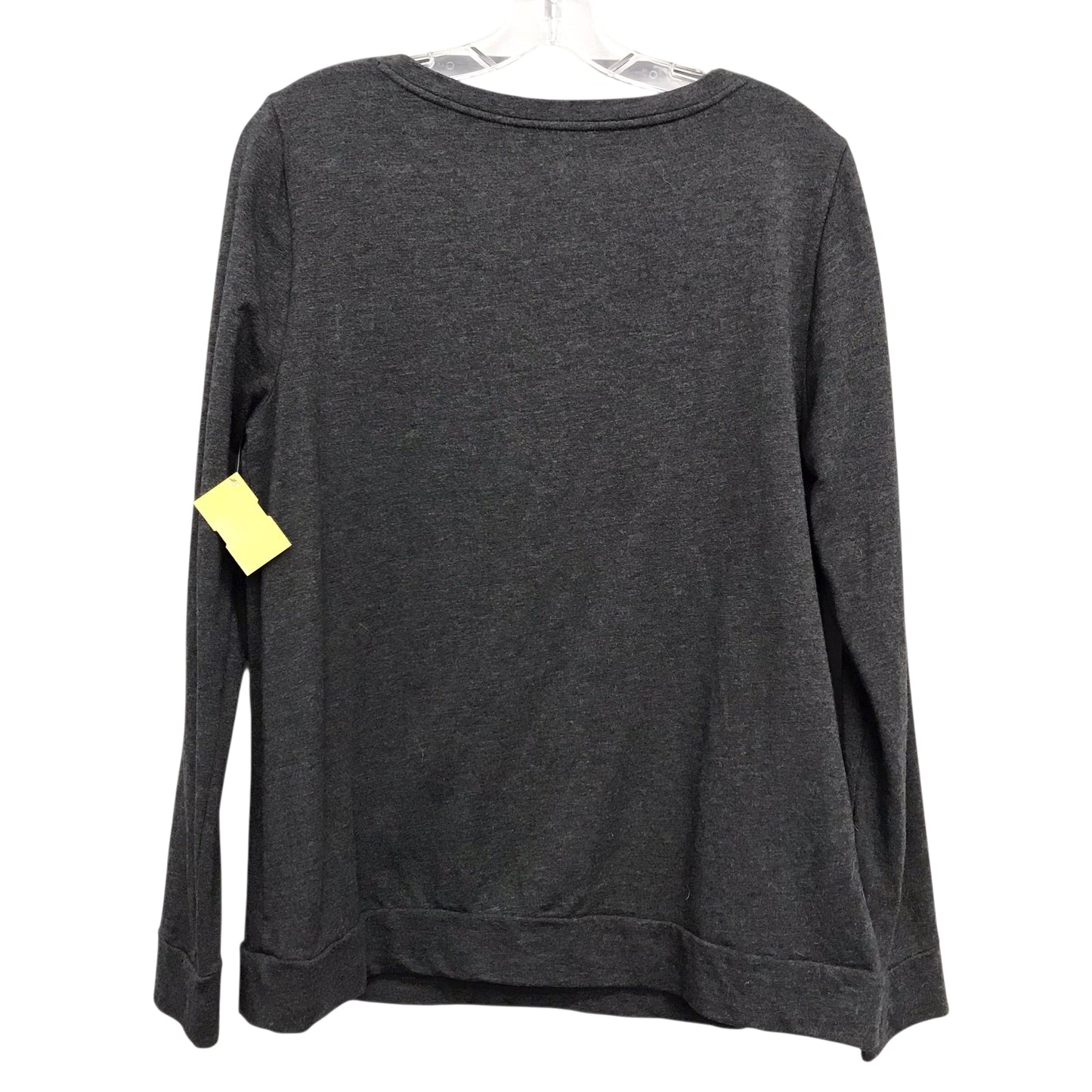 Top Ls By Ann Taylor In Grey, Size:L