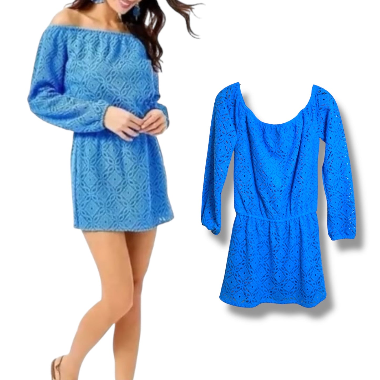 Dress Designer By Lilly Pulitzer In Blue, Size: S