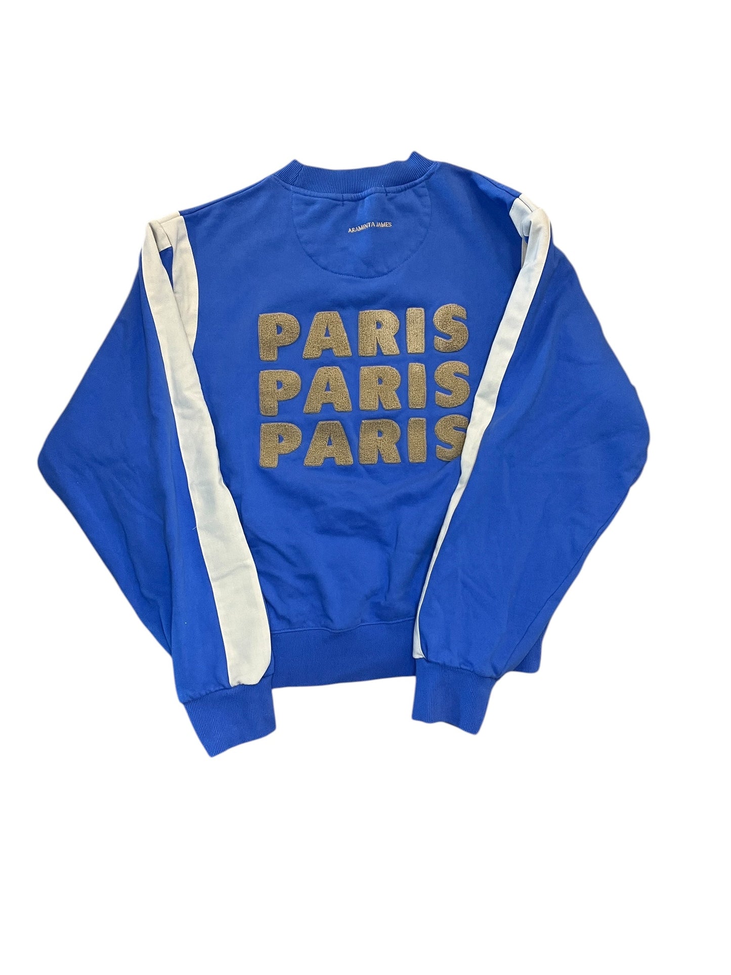 Sweatshirt Crewneck By Clothes Mentor In Blue, Size:L