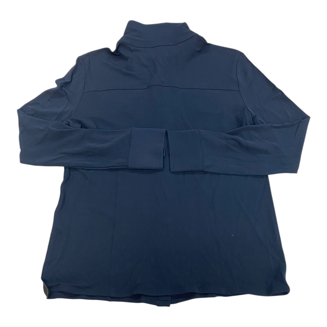 Blouse Ls By Frame In Navy, Size:S