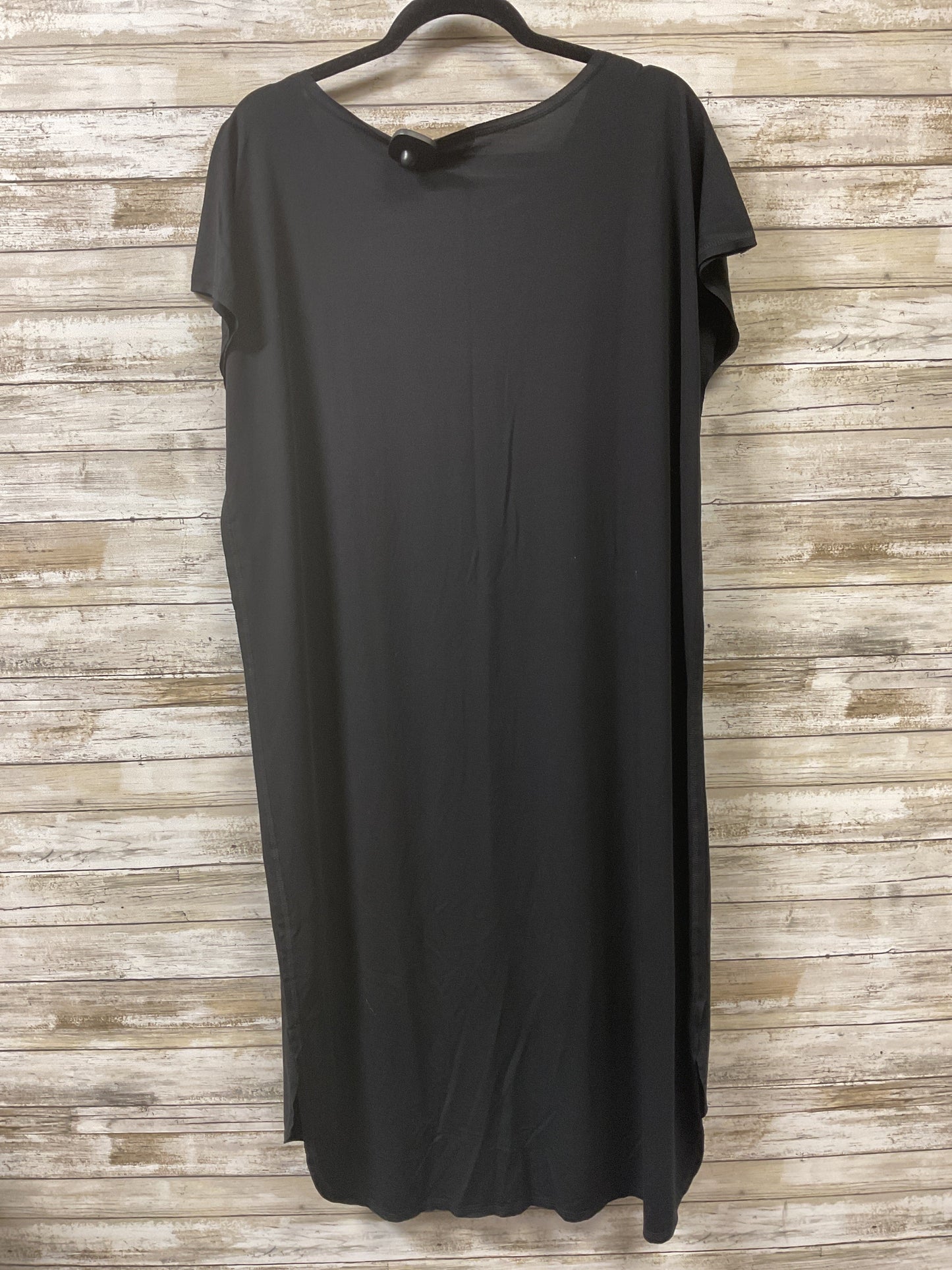 Dress Casual Maxi By Versona In Black, Size:L