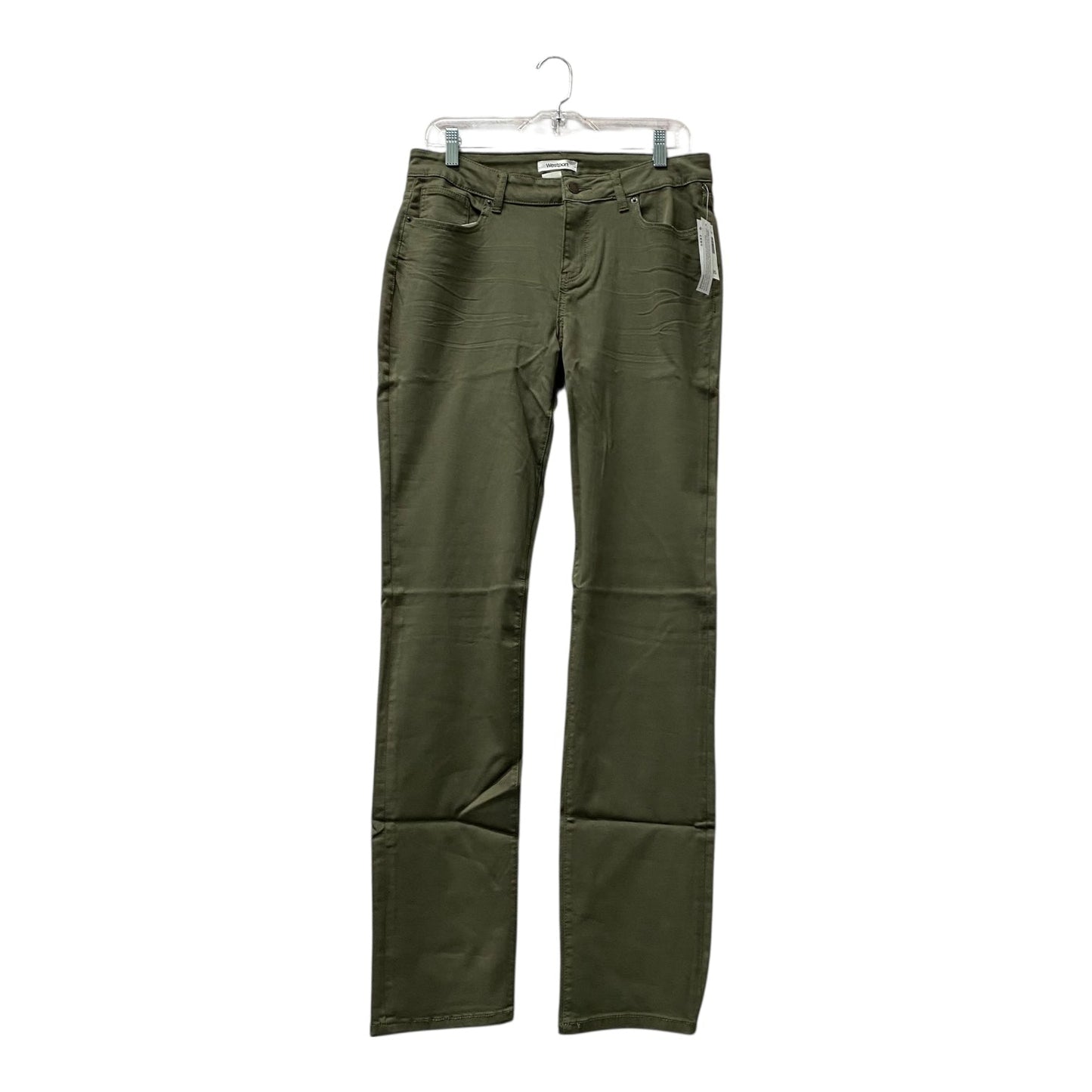 Jeans Straight By Westport In Green, Size:8