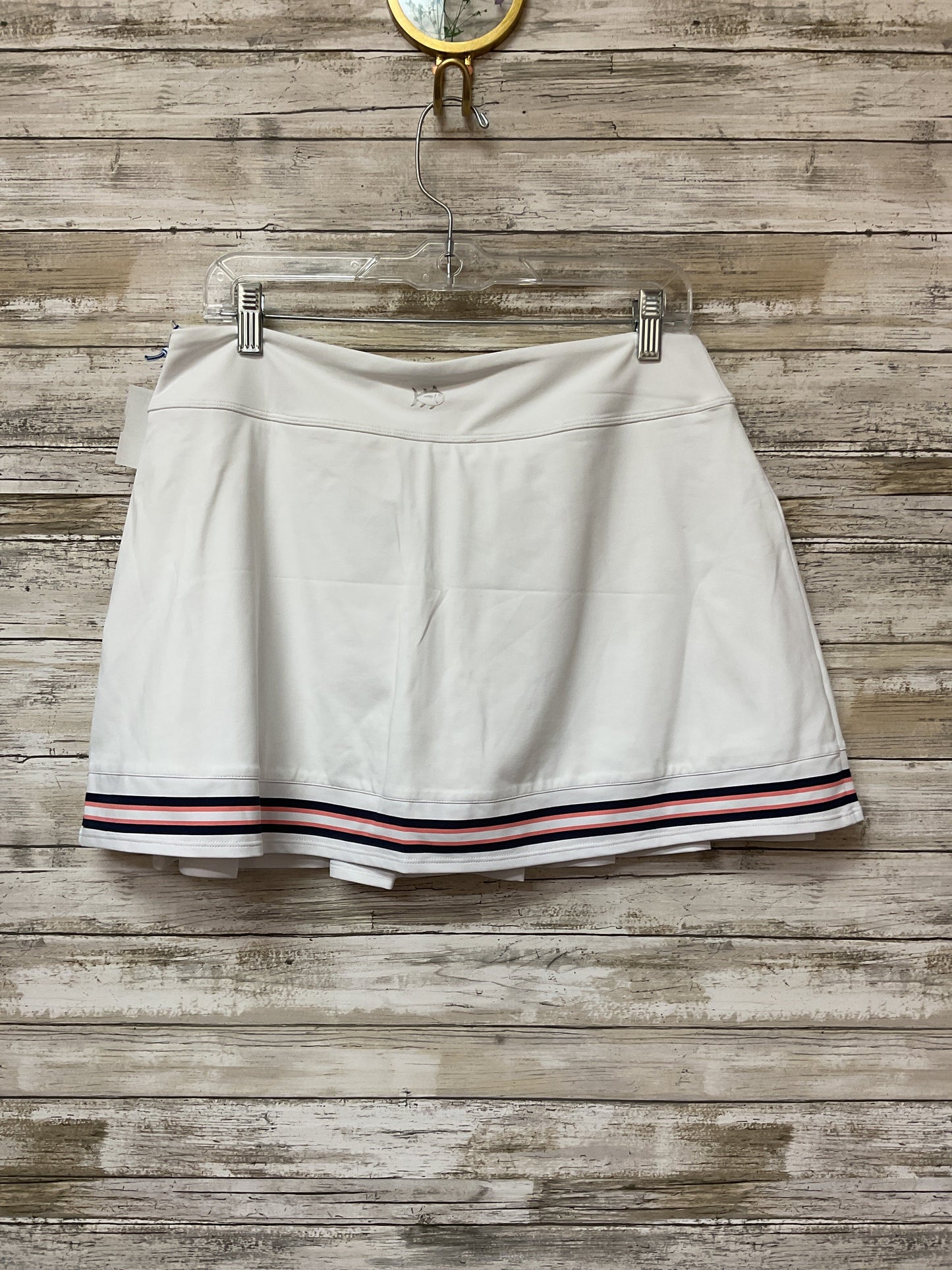 Athletic Skort By Southern Tide In White, Size:L