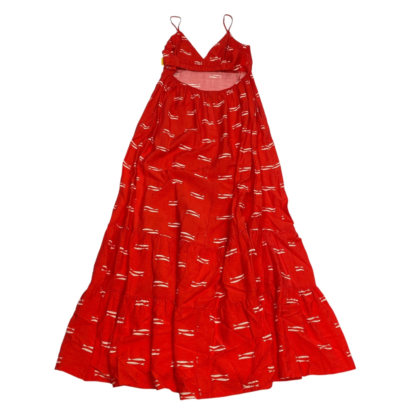 Dress Casual Maxi By A New Day In Red & White, Size:S