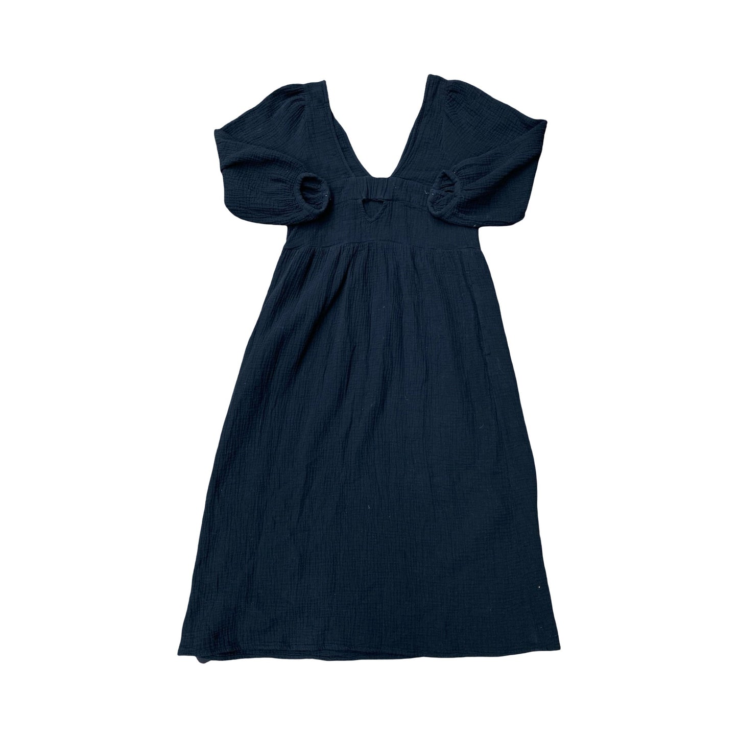 Dress Casual Midi By Madewell In Black, Size:S