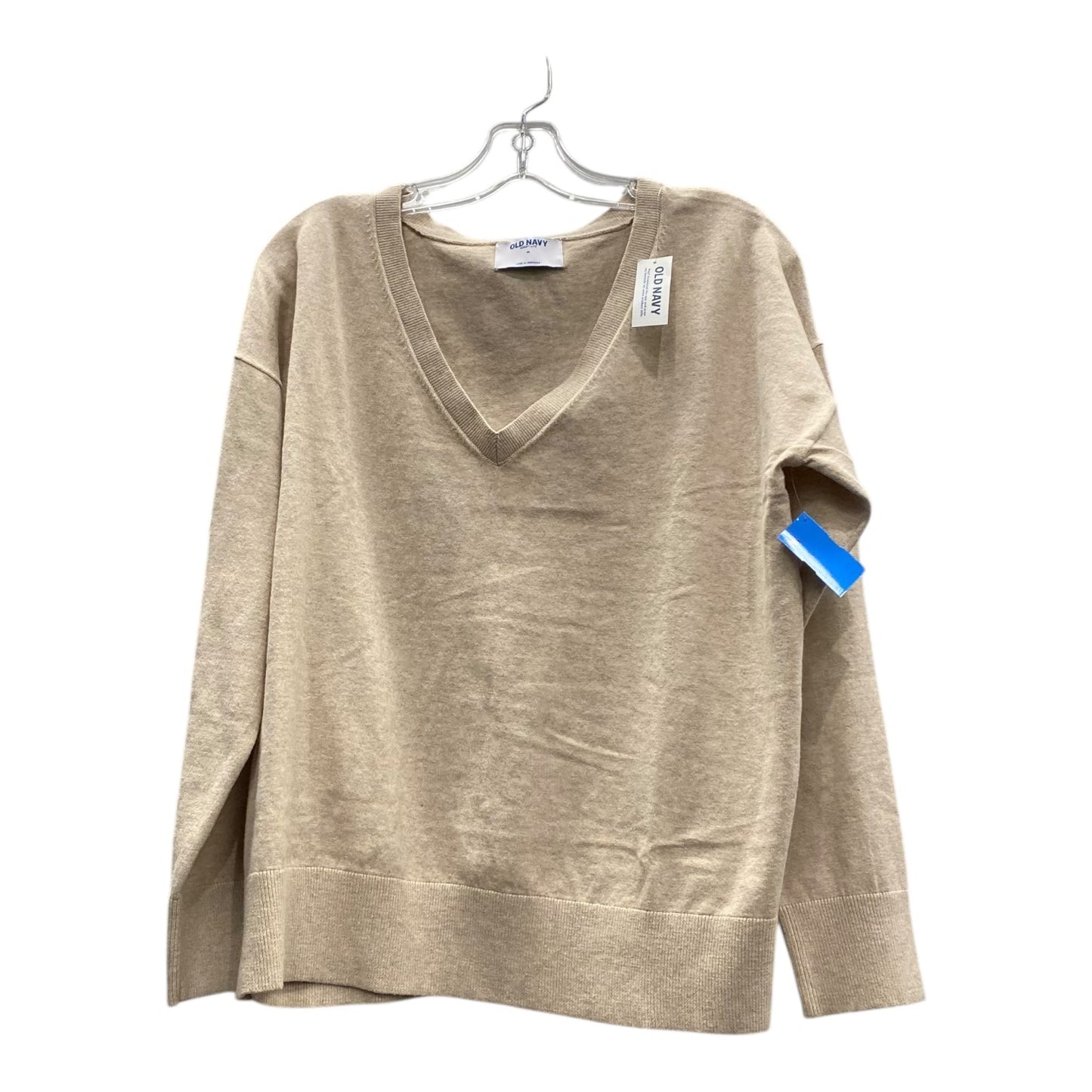 Sweater By Old Navy In Tan, Size:M