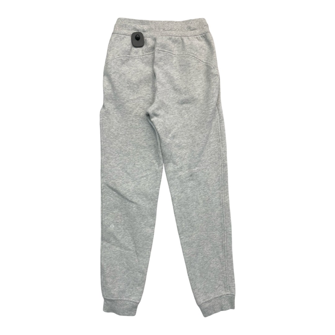 Athletic Pants By Lululemon In Grey, Size:4