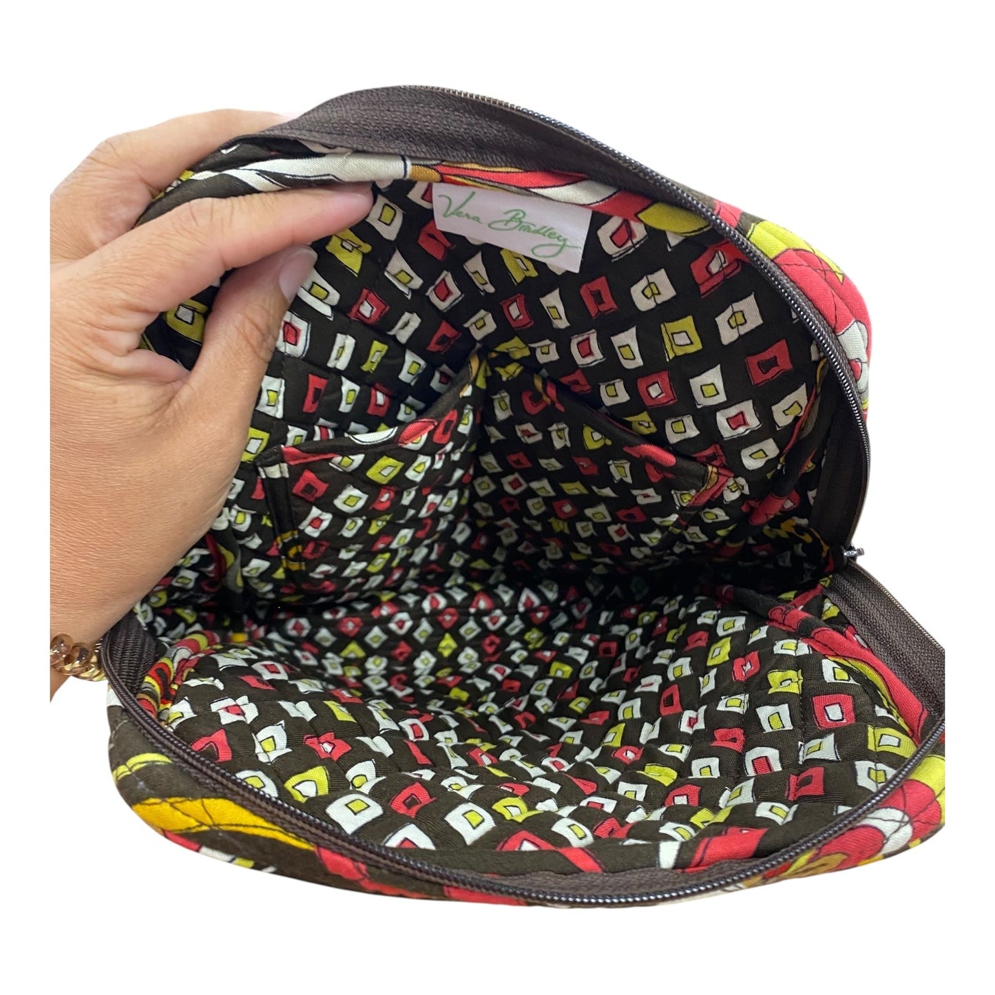 Backpack By Vera Bradley In Brown, Size:Medium