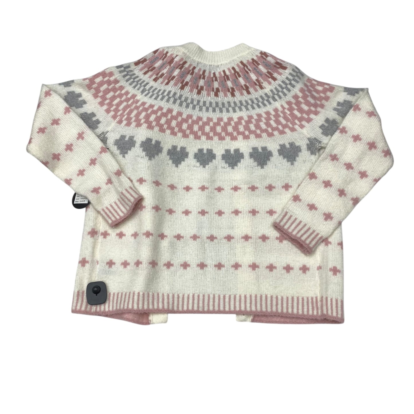 Sweater Cardigan By Cmc In Multi, Size:M