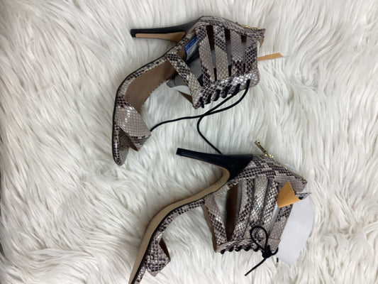 Shoes Heels Stiletto By Report In Animal Print, Size:8
