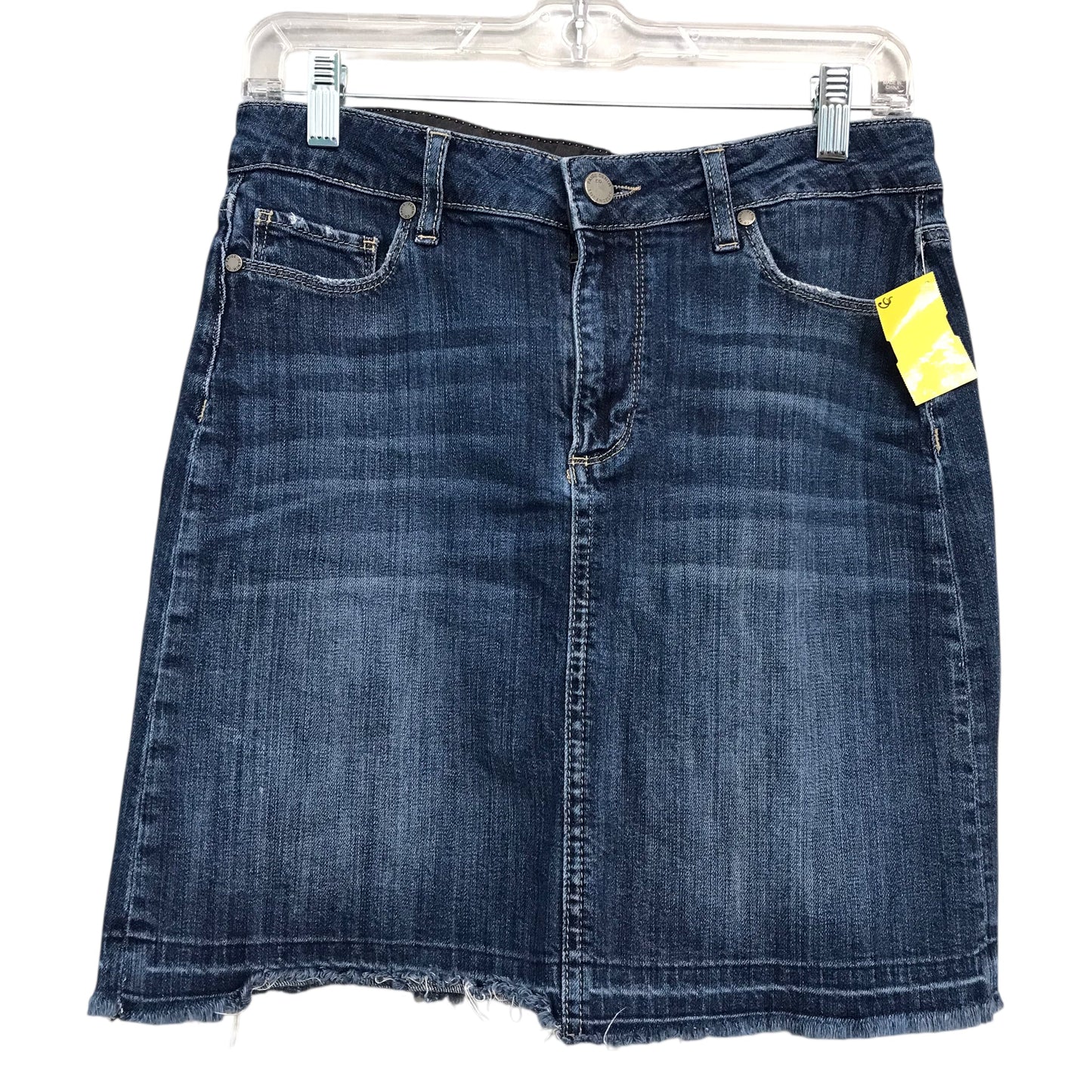 Skirt Mini & Short By Paige In Blue Denim, Size:8