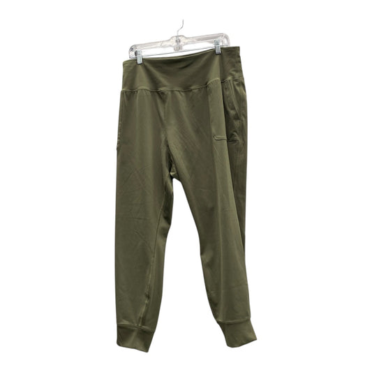 Athletic Pants By Under Armour In Green, Size:3X