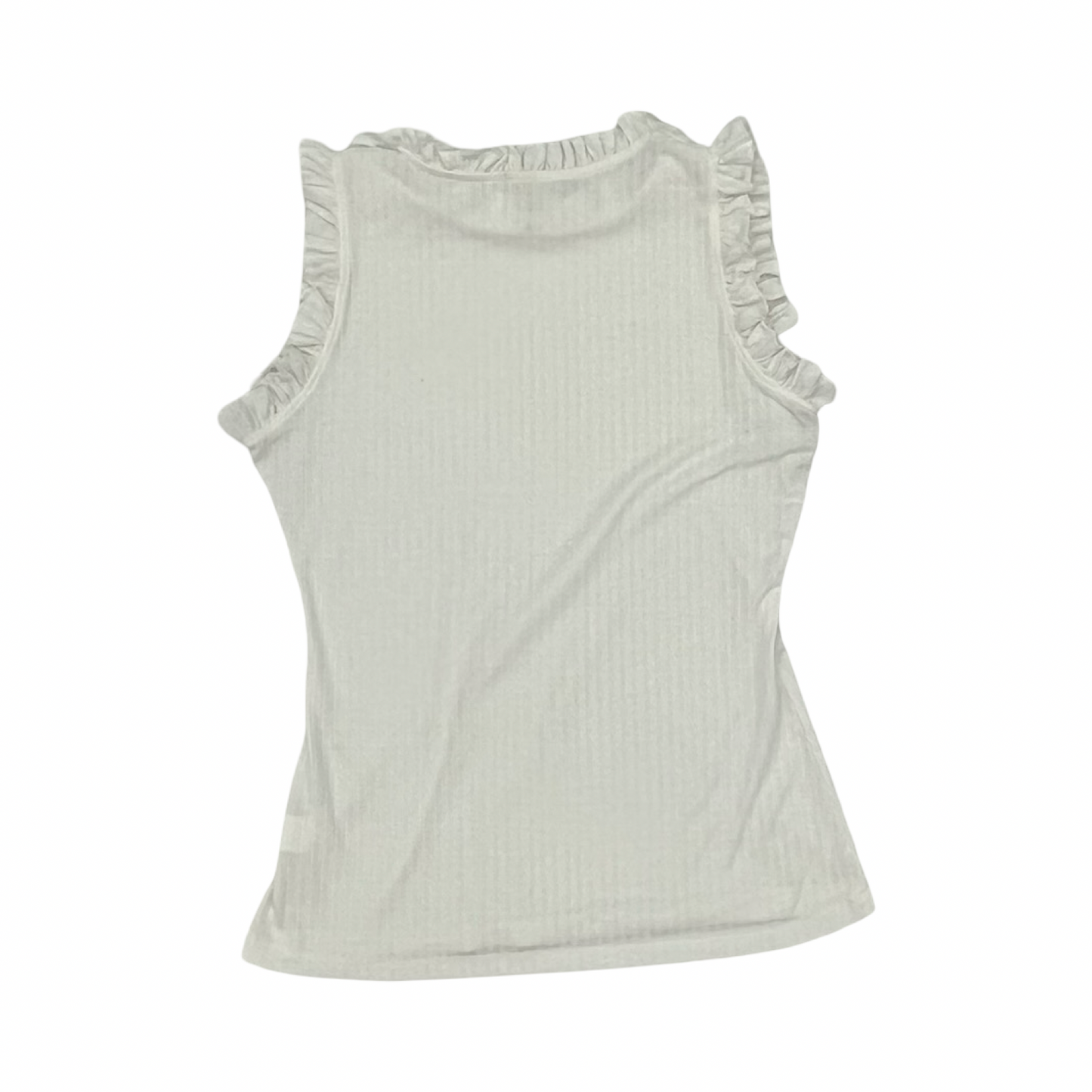 Blouse Sleeveless By Hayden La In Cream, Size:S