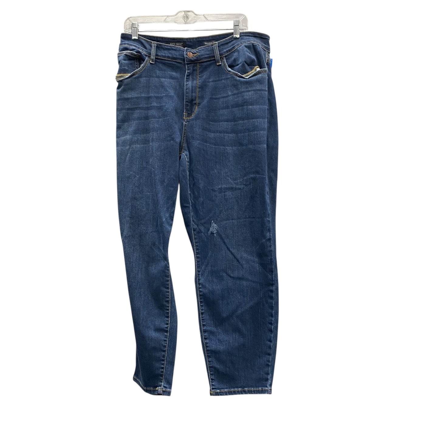 Jeans Boyfriend By Judy Blue In Blue, Size:22