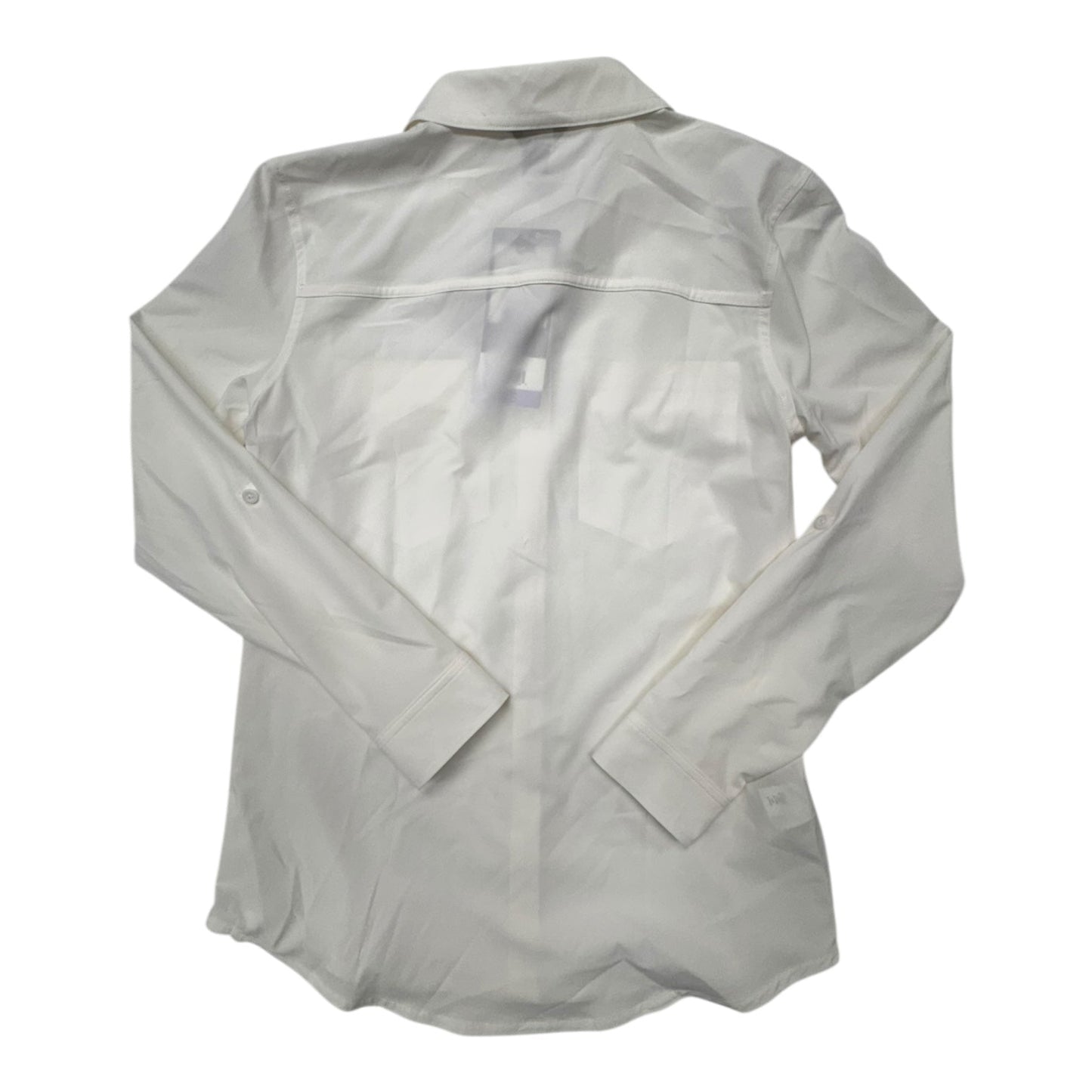 Top Ls By Eddie Bauer In White, Size:Xs