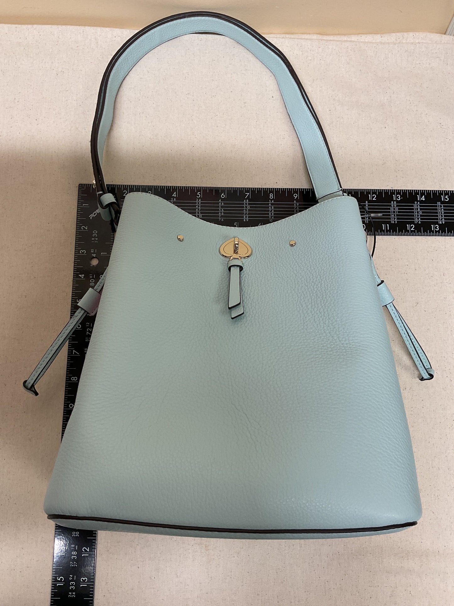 Handbag Designer By Kate Spade In Aqua, Size:Medium