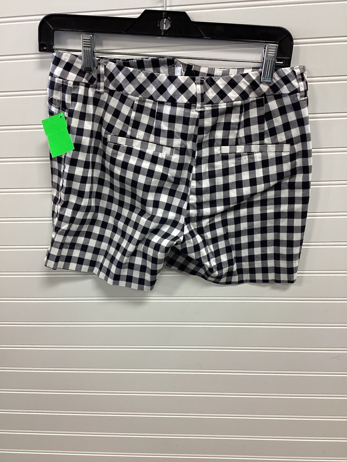 Shorts By White House Black Market In Plaid Pattern, Size:2