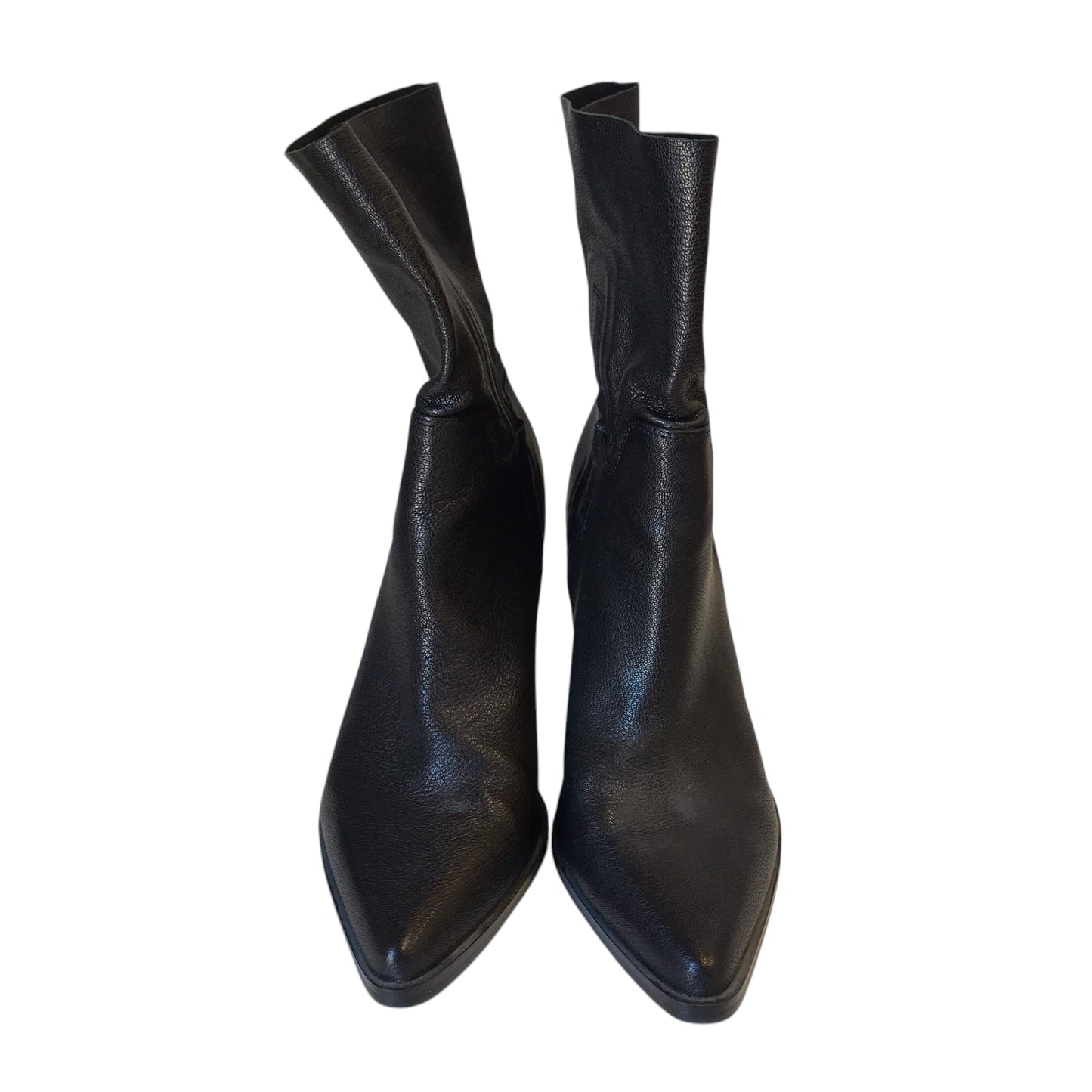 Boots Western By Bleecker & Bond In Black, Size:7.5