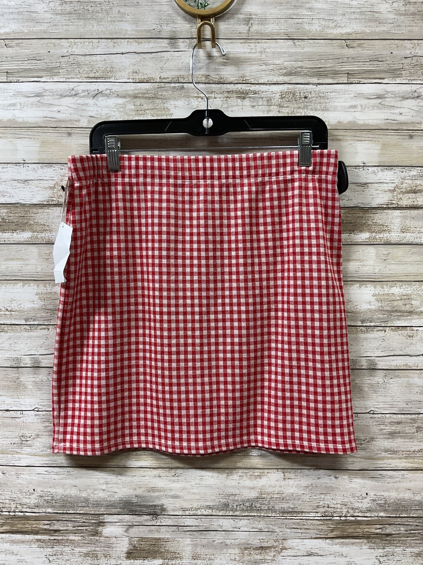 Skirt Mini & Short By Freshman In Checkered Pattern, Size:Xl