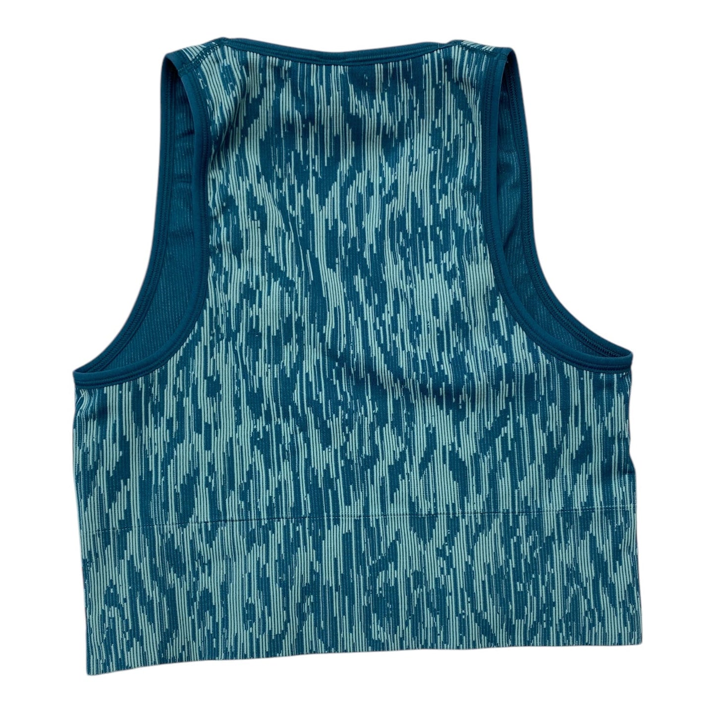 Athletic Tank Top By Athleta In Blue & Green, Size:M