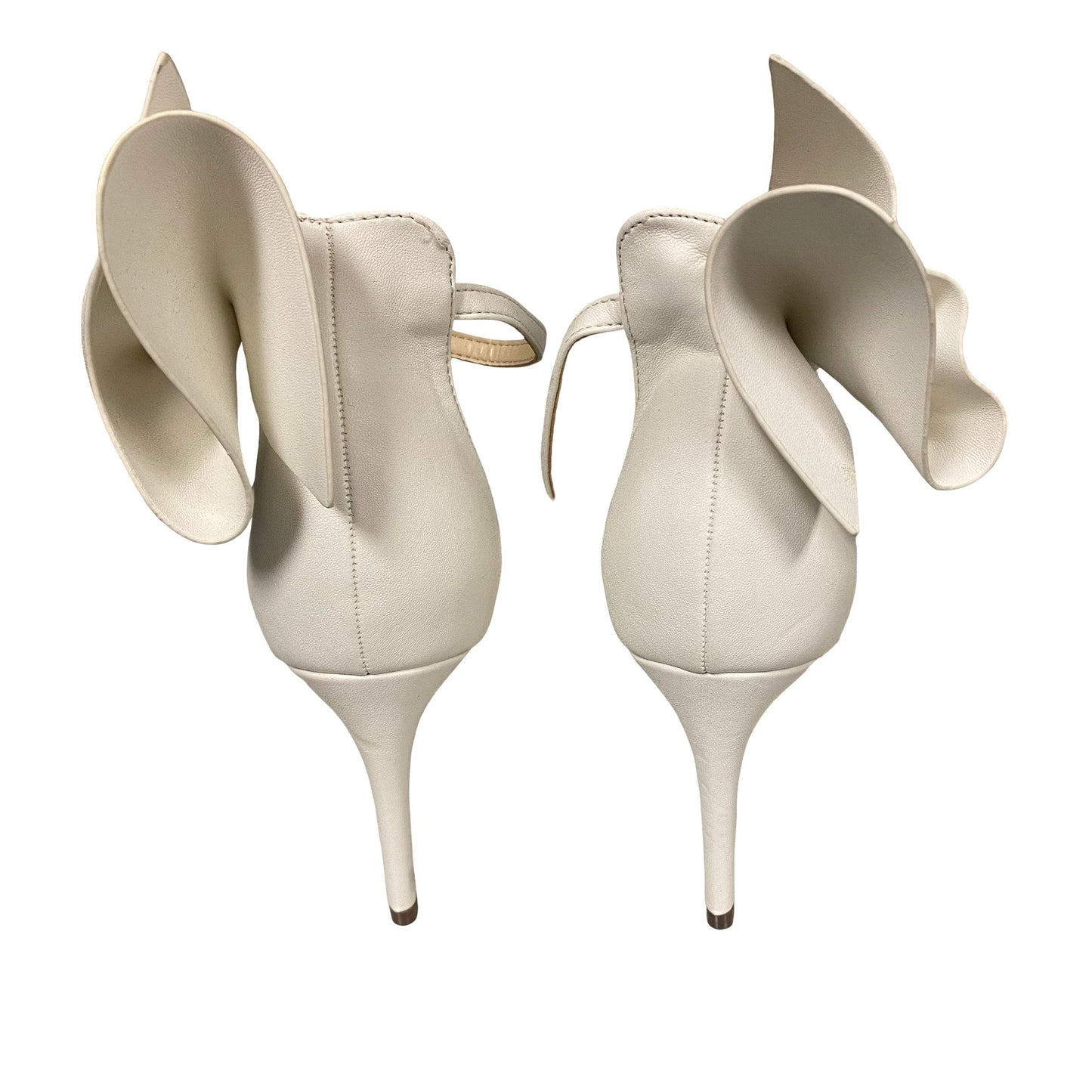 Shoes Heels Kitten By Lulus In White, Size:8