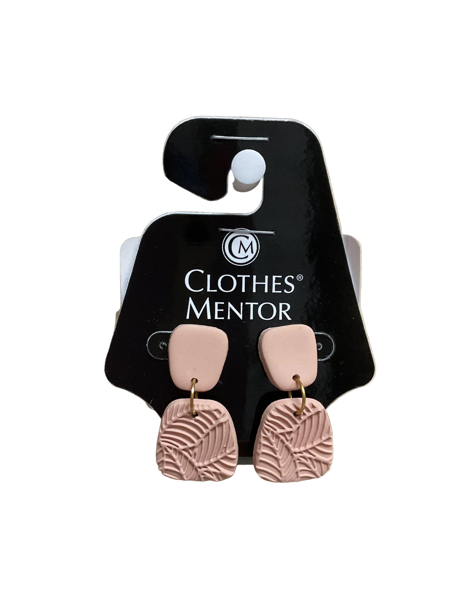 Earrings Dangle/Drop By Clothes Mentor In Tan