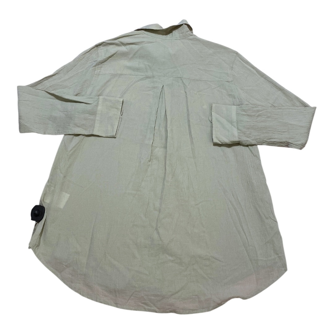 Top Ls By Club Monaco In Green, Size:S