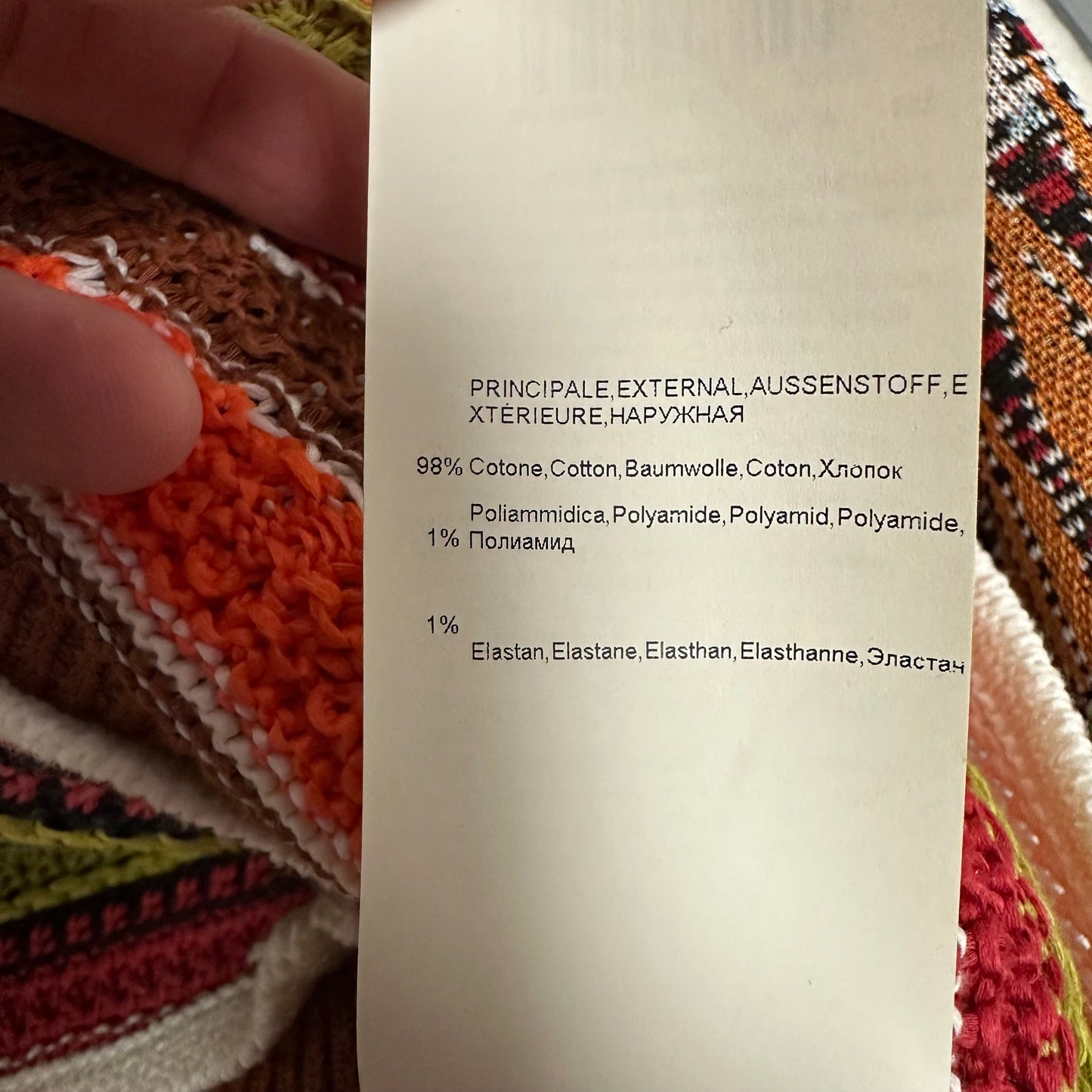 Top Sleeveless Luxury Designer By M Missoni In Multi-colored, Size: S