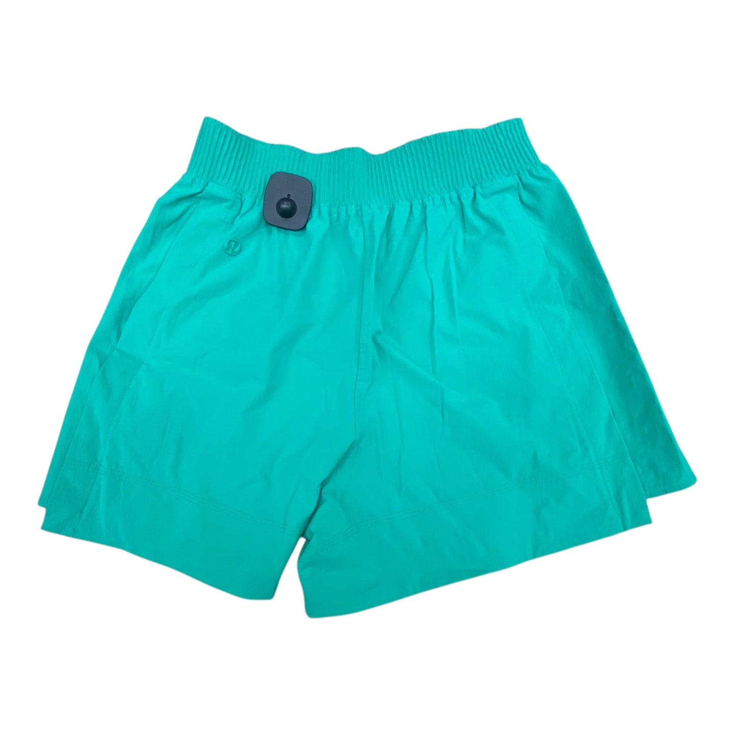Athletic Shorts By Lululemon In Green, Size:Xs