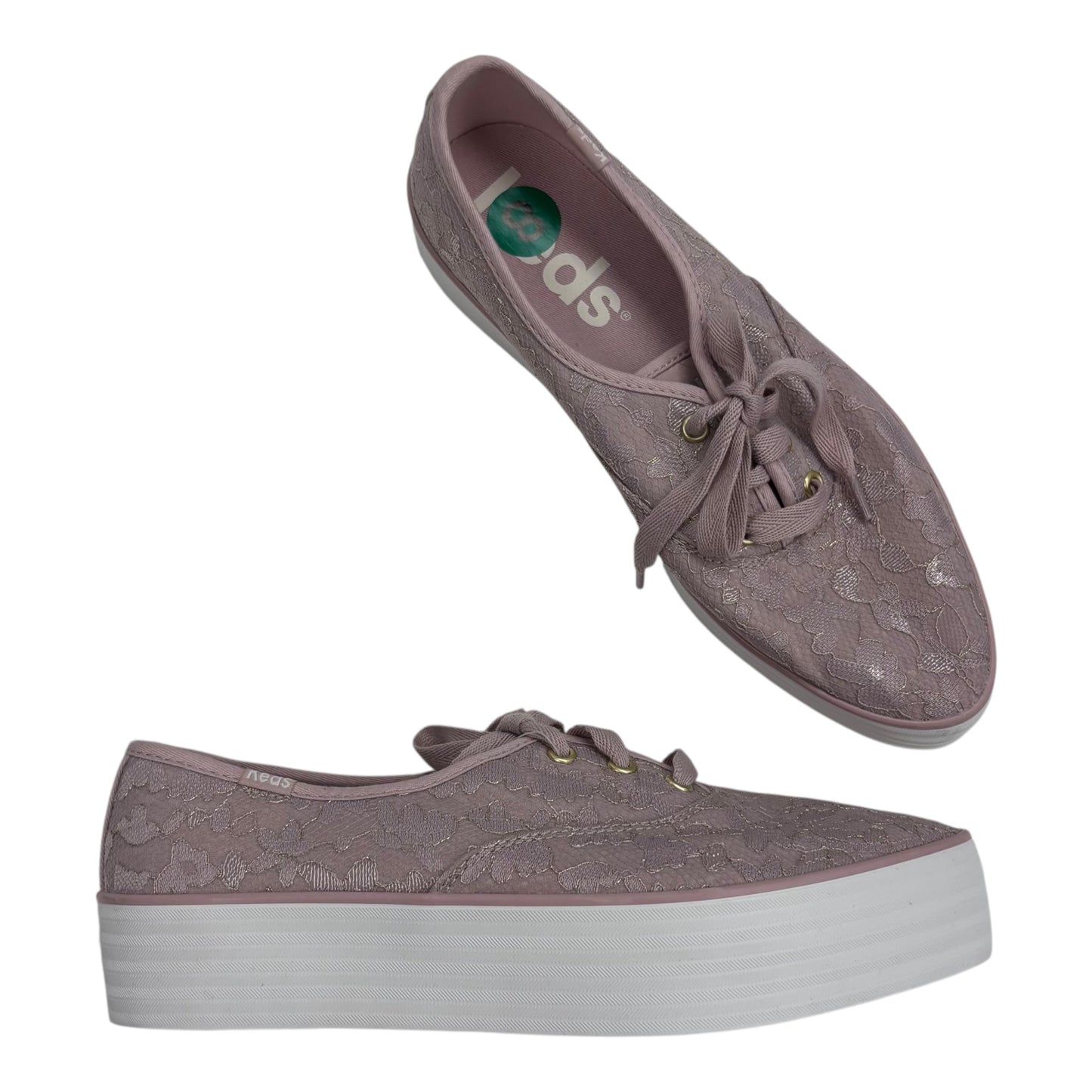 Shoes Sneakers Platform By Keds In Mauve, Size:8