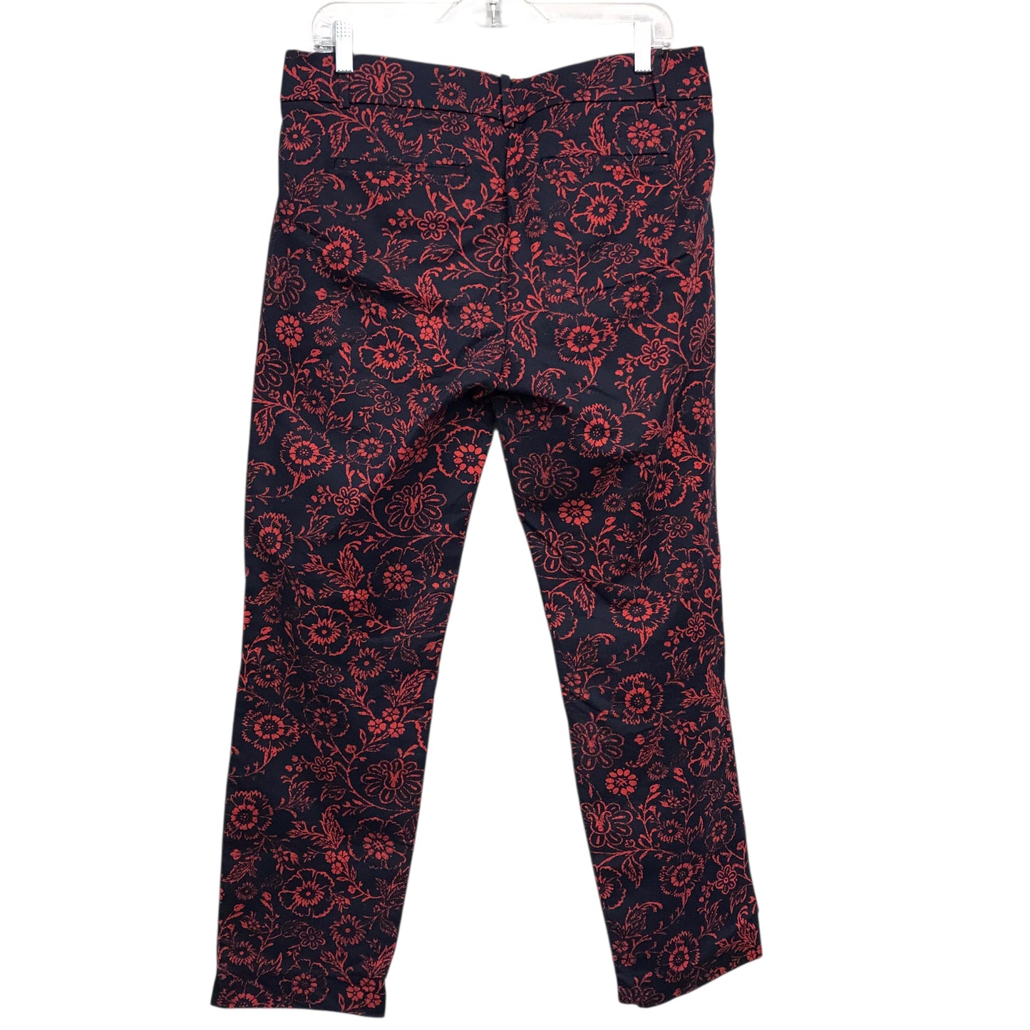 Pants Dress By Loft In Blue & Red, Size:8