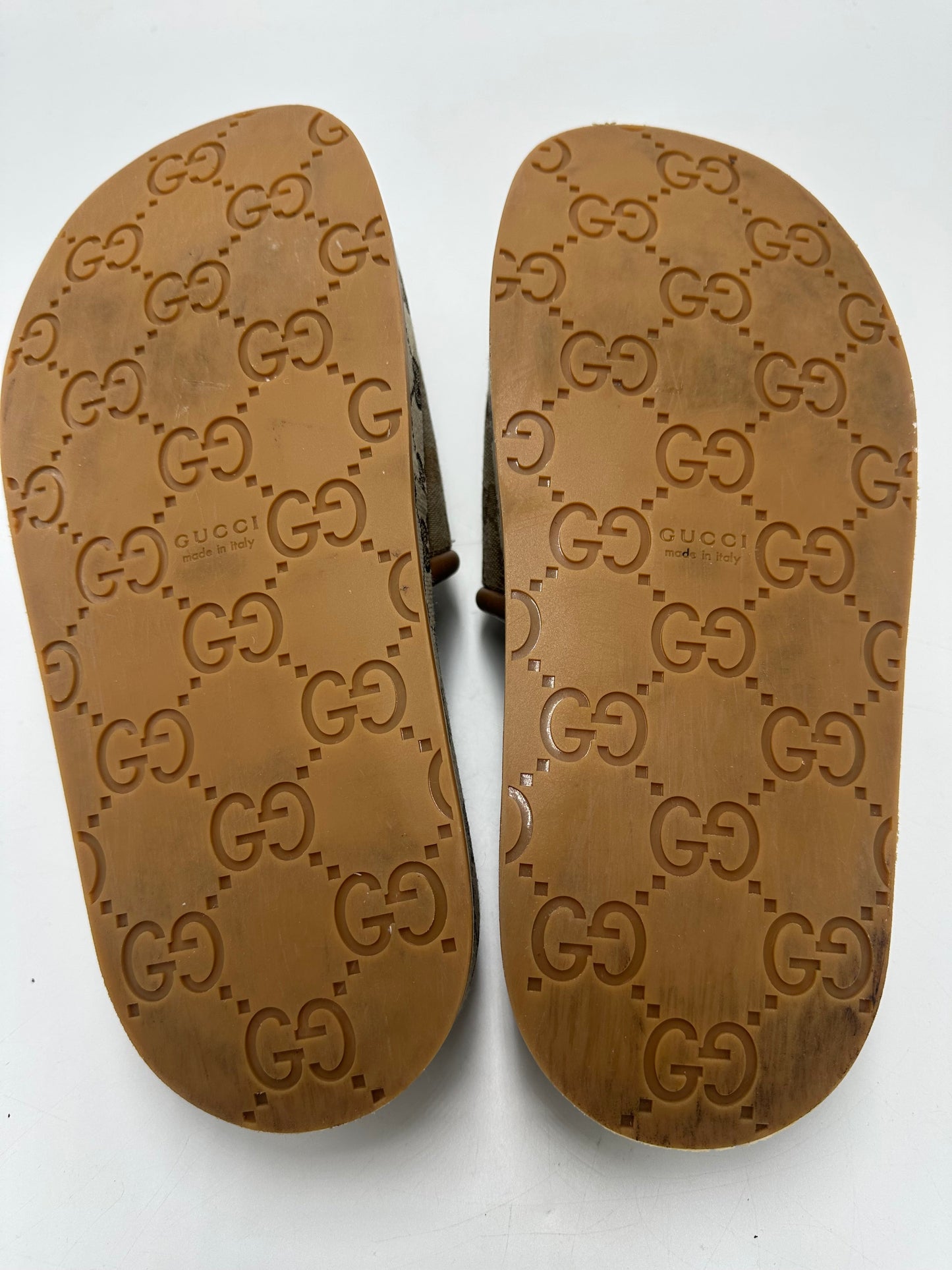 Gucci Clarice GG Luxury Designer Platform Sandals, Size: 8 (39)