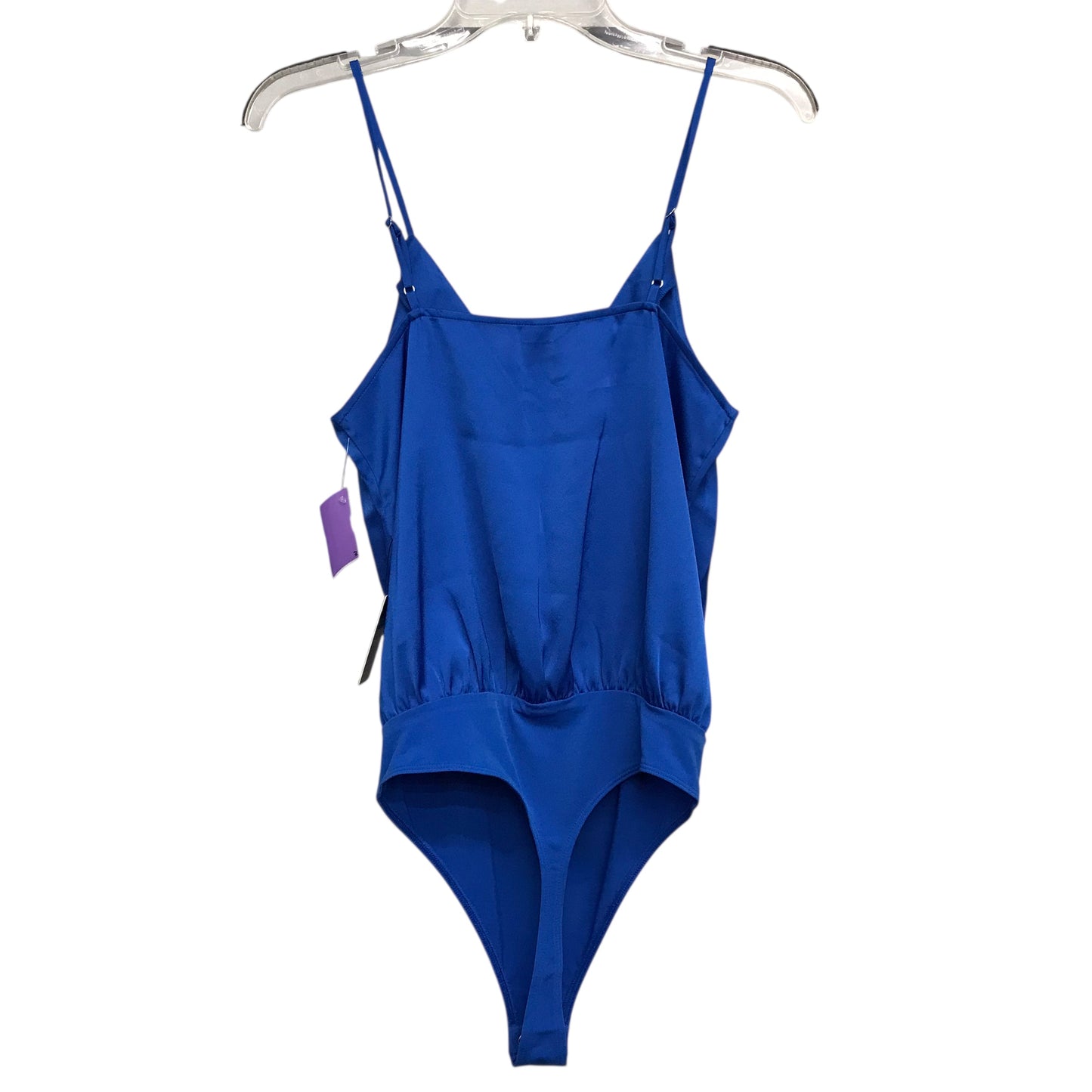 Bodysuit By Express In Blue, Size:S