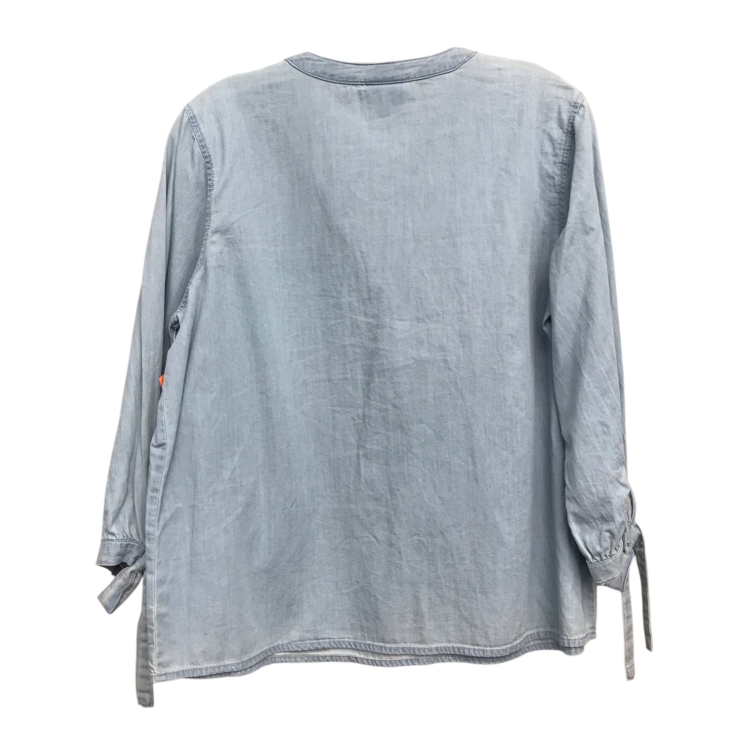 Top Ls By St Johns Bay In Blue Denim, Size:Lp