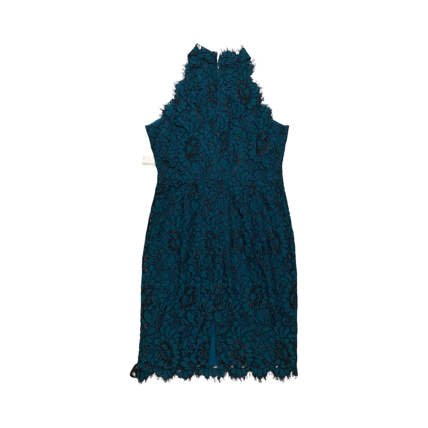 Dress Party Midi By Eliza J In Black & Green, Size:14