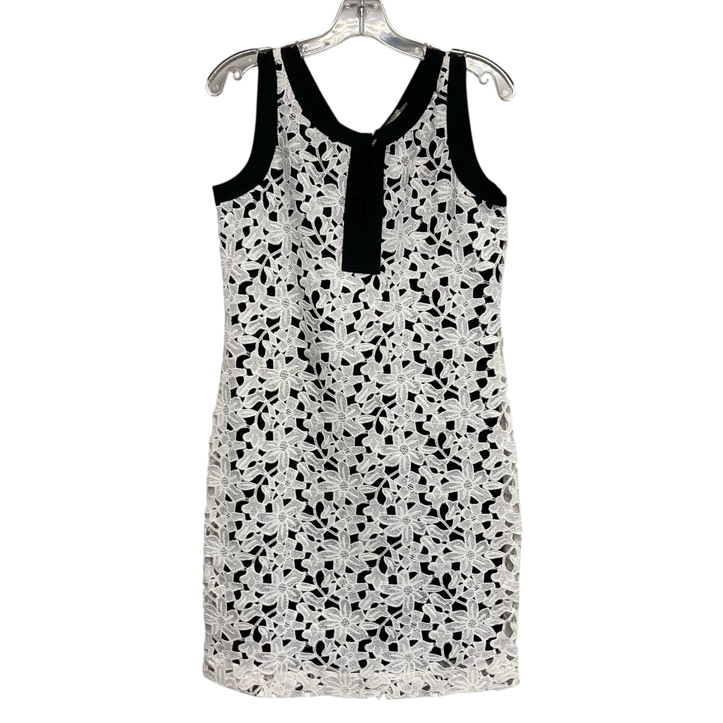 Dress Party Short By Cluny In Black & White, Size:Sl