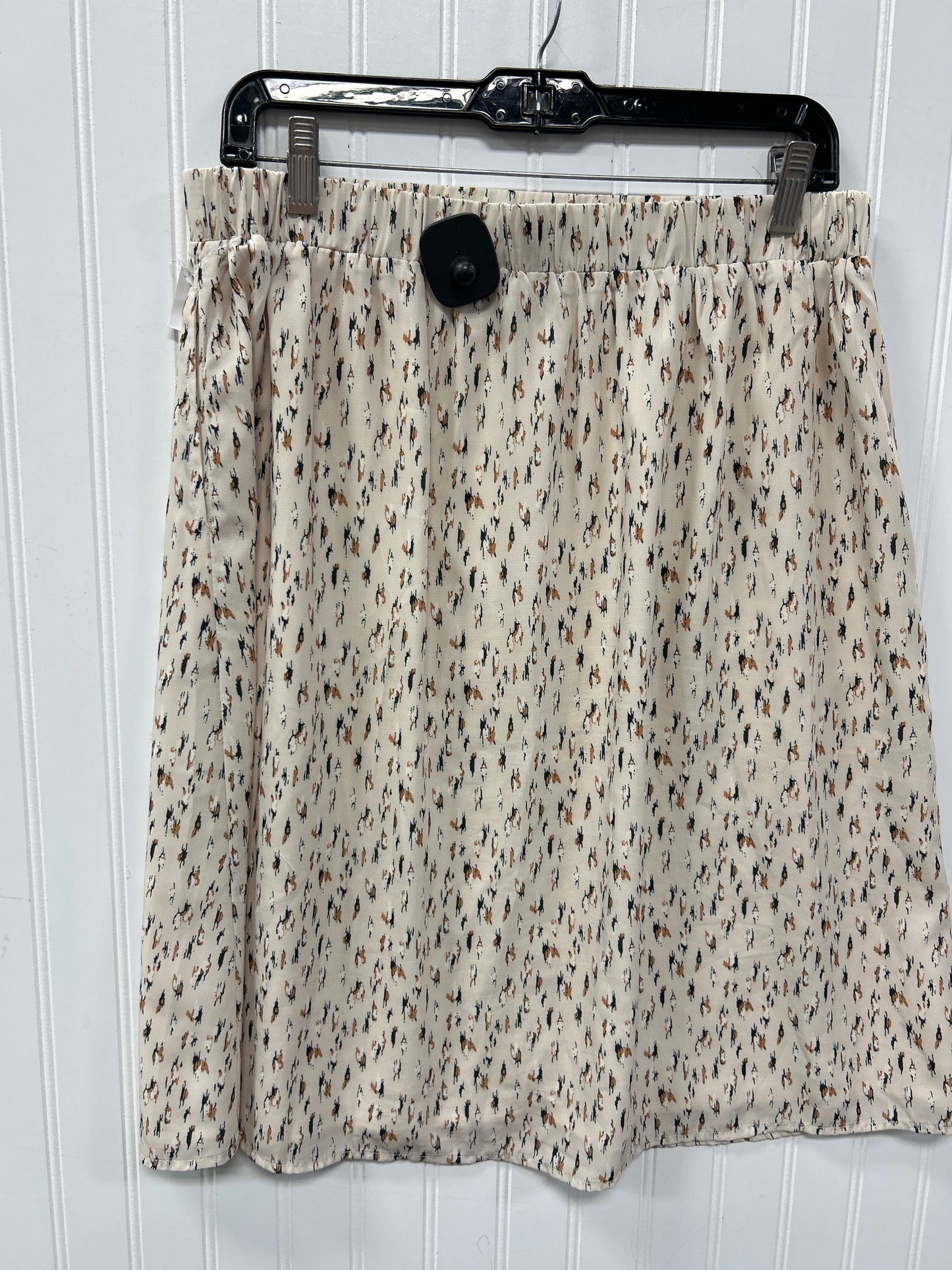 Skirt Midi By Mikarose In Cream, Size:M