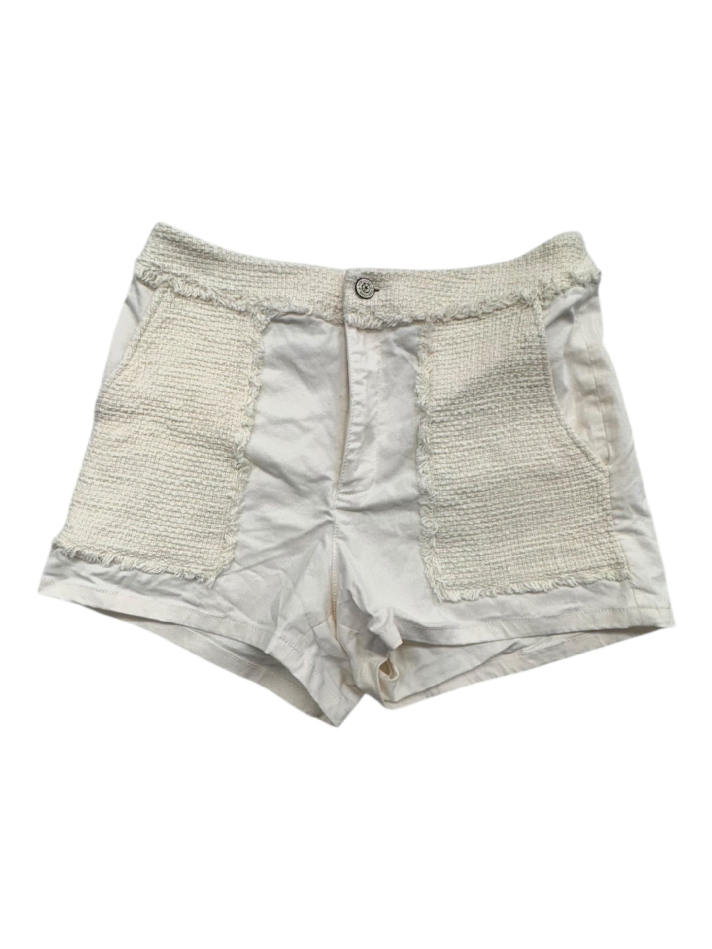 Shorts Designer By 5a7 - Cinq adept In Cream, Size:M