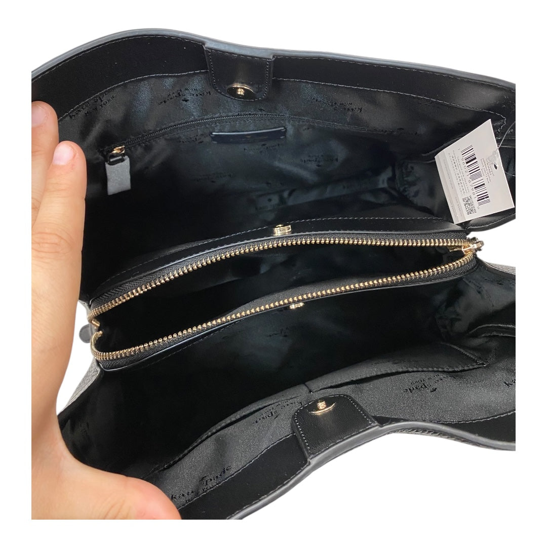 Handbag Designer By Kate Spade In Black, Size:Large