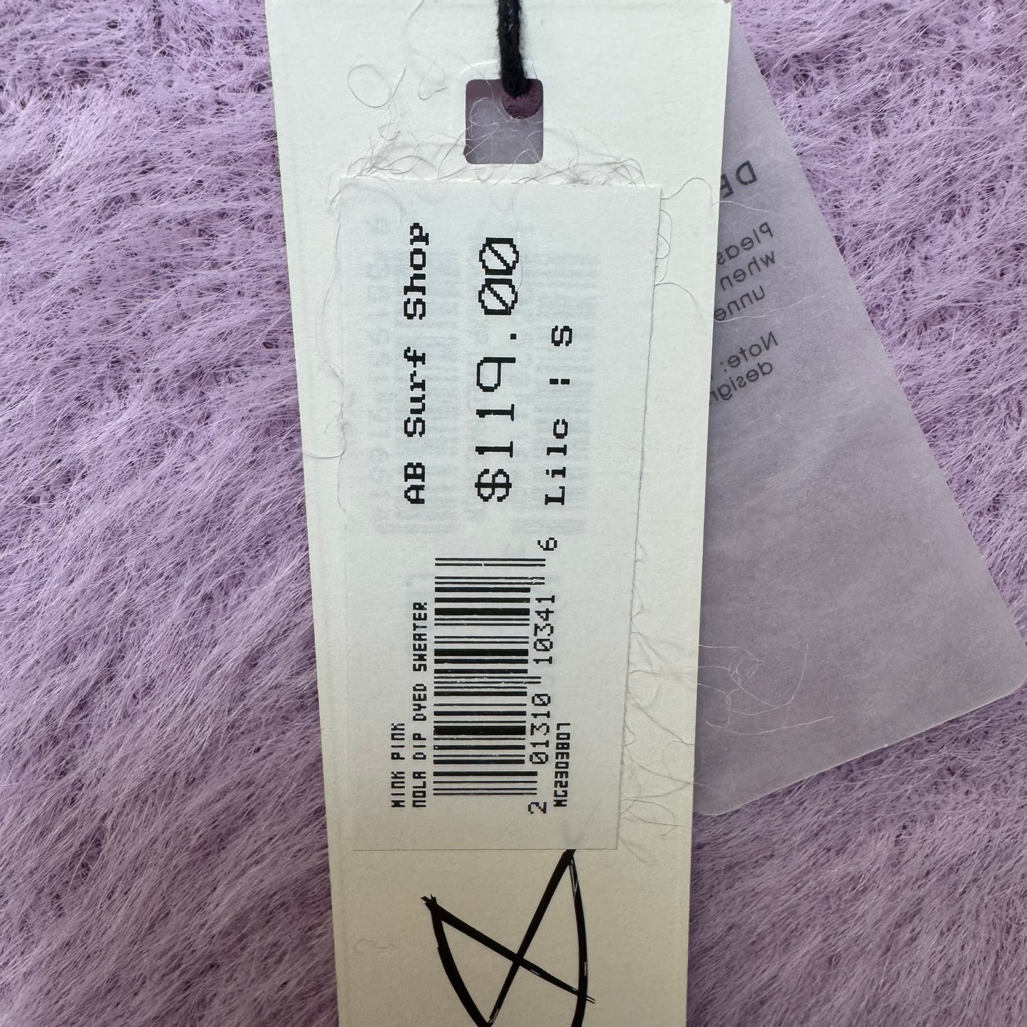 Nola Dip Dye Sweater By Minkpink In Ombre Print, Size: S