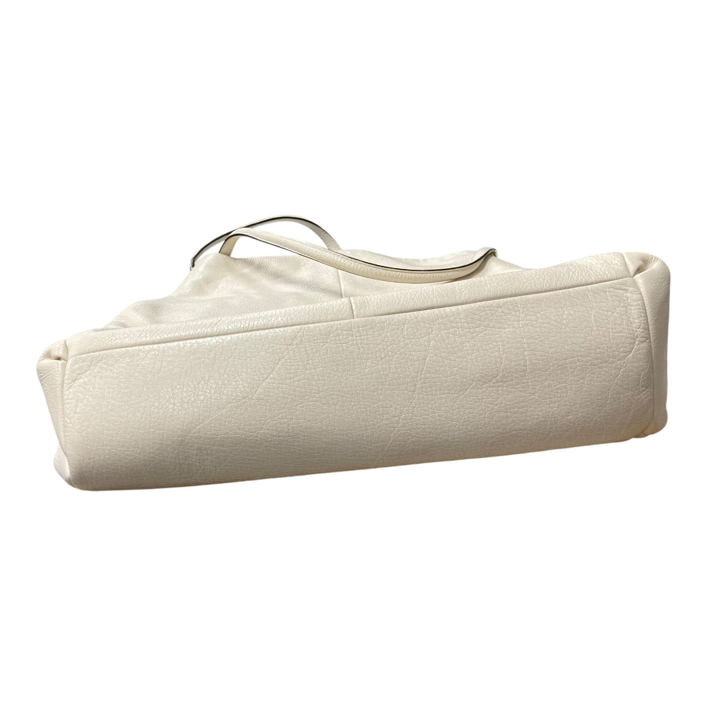 Handbag Designer By Coach In Cream, Size:Medium