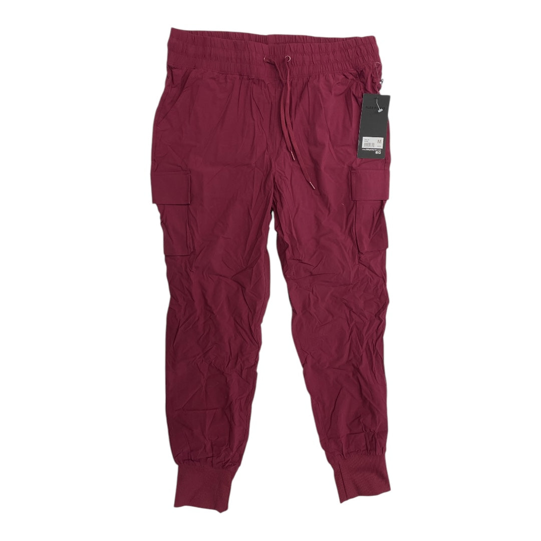 Athletic Pants By 90 Degrees By Reflex In Pink, Size:M