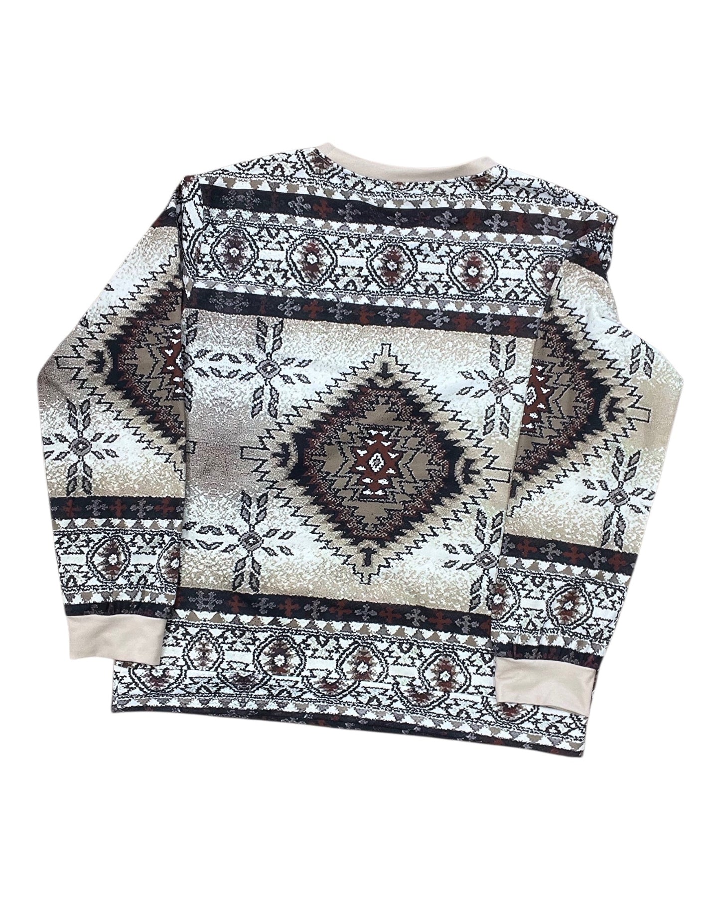 Top Ls By Clothes Mentor In Brown & Tan, Size:1X