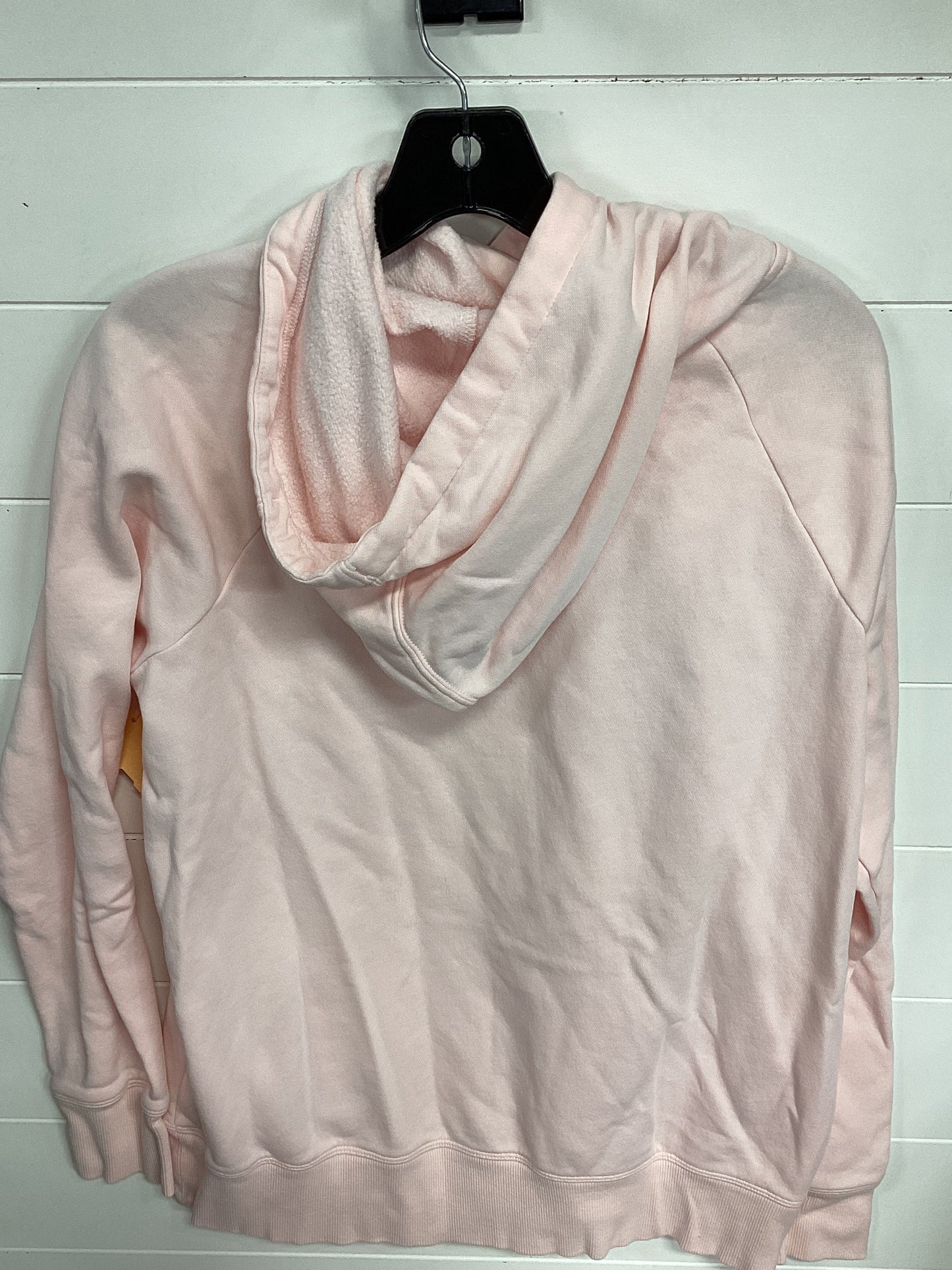 Athletic Sweatshirt Hoodie By Under Armour In Pink, Size:M