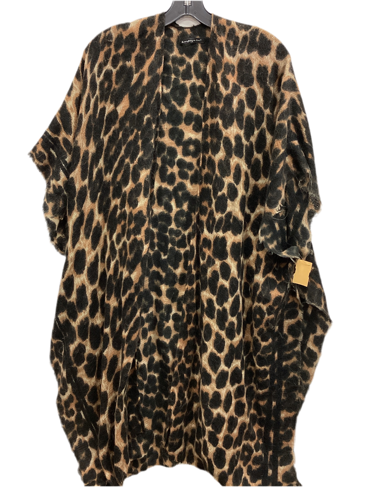 Cardigan By Do Everything In Love In Animal Print, Size:Osfm