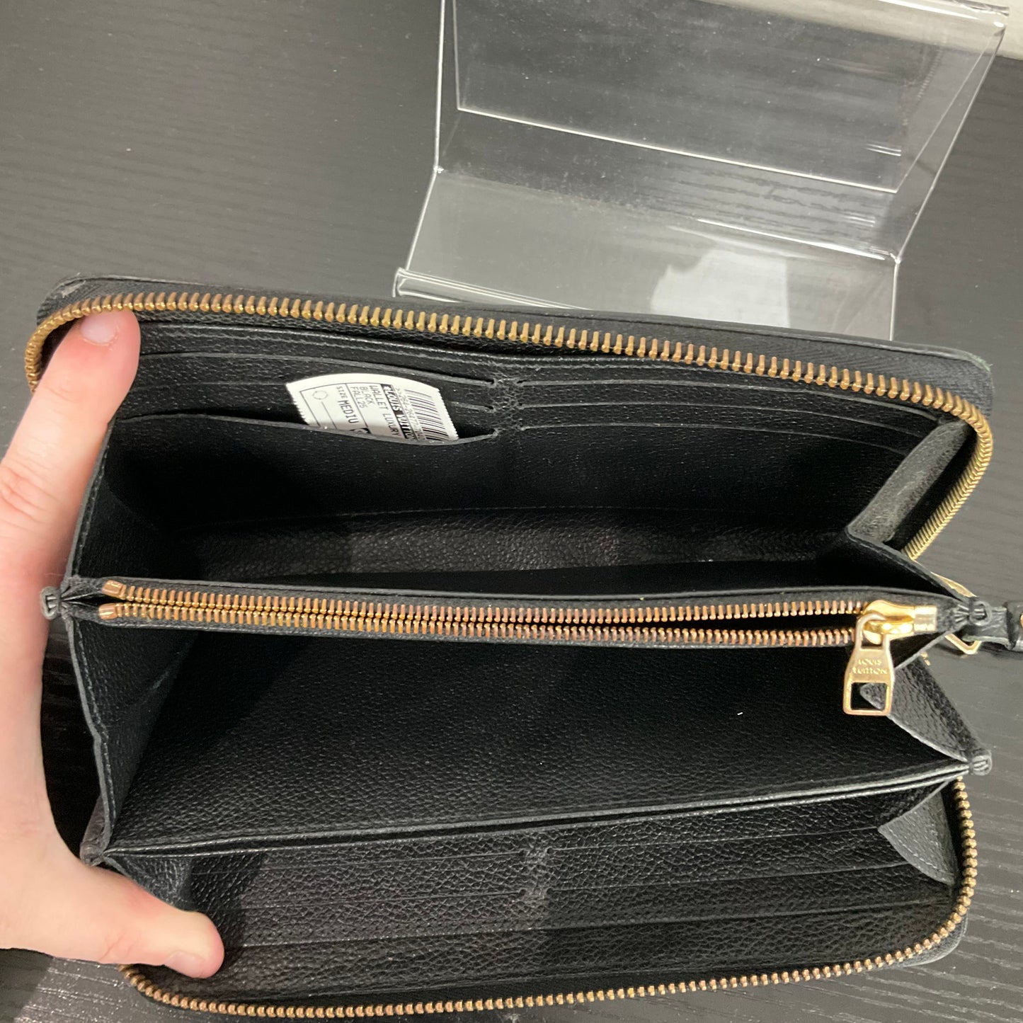 2018 Zippy Wallet Luxury Designer By Louis Vuitton In Black