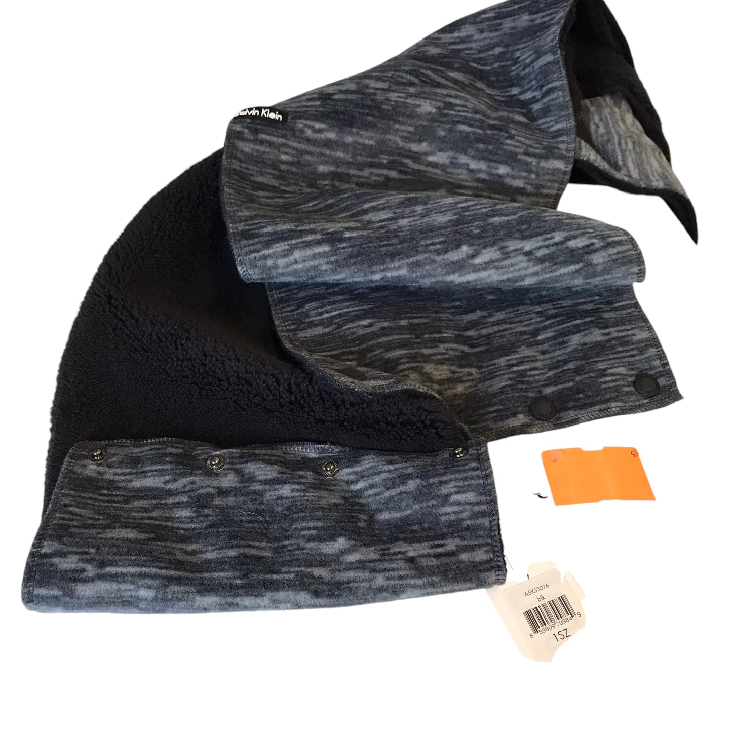 Scarf Infinity By Calvin Klein In Grey