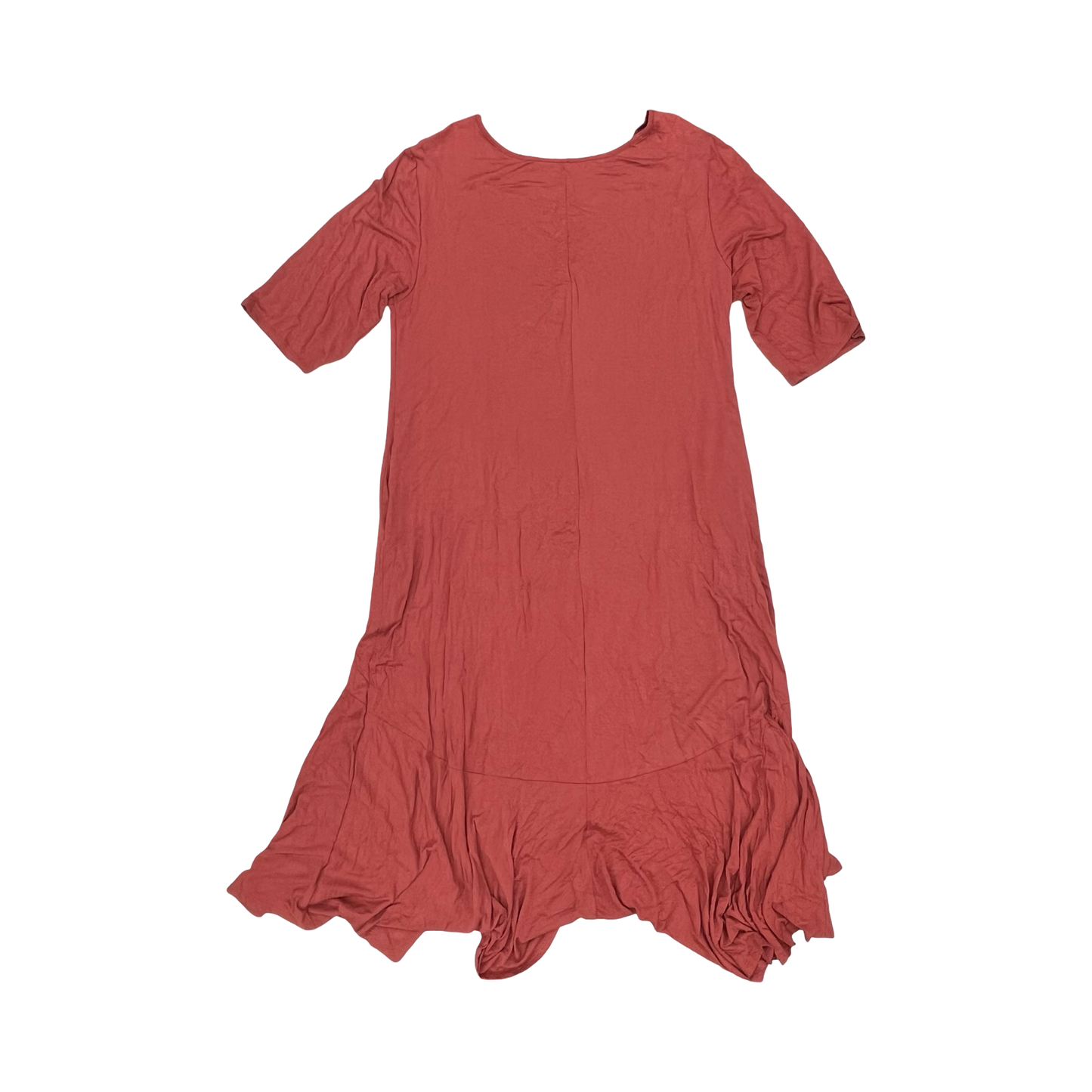 Dress Casual Midi By Cmf In Orange, Size:4