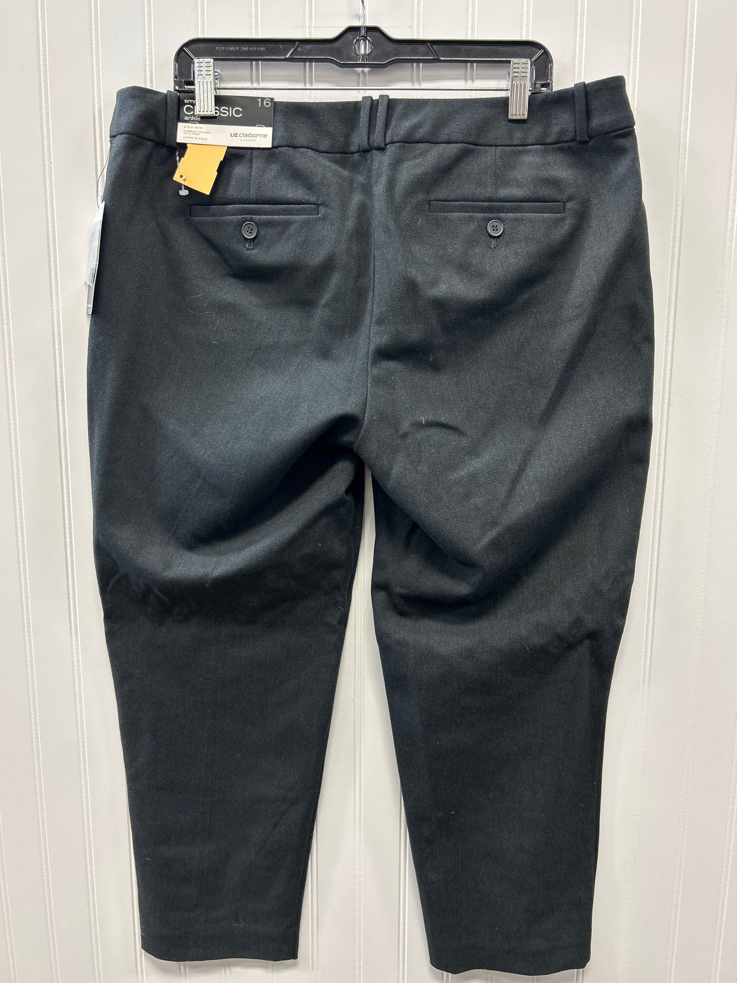 Pants Dress By Liz Claiborne In Grey, Size:16 NWT